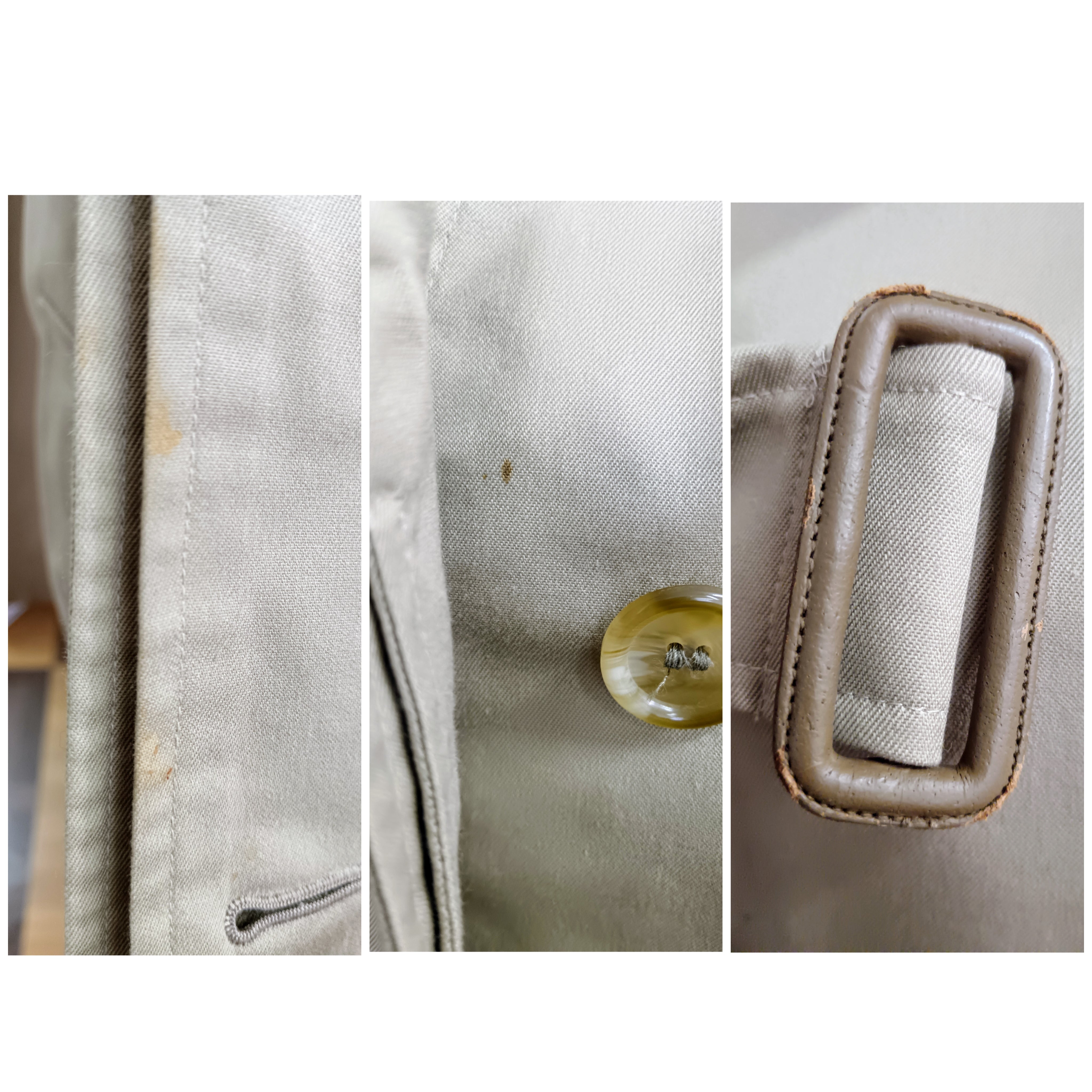 Burberry - Trench in cotone Beige con cintura