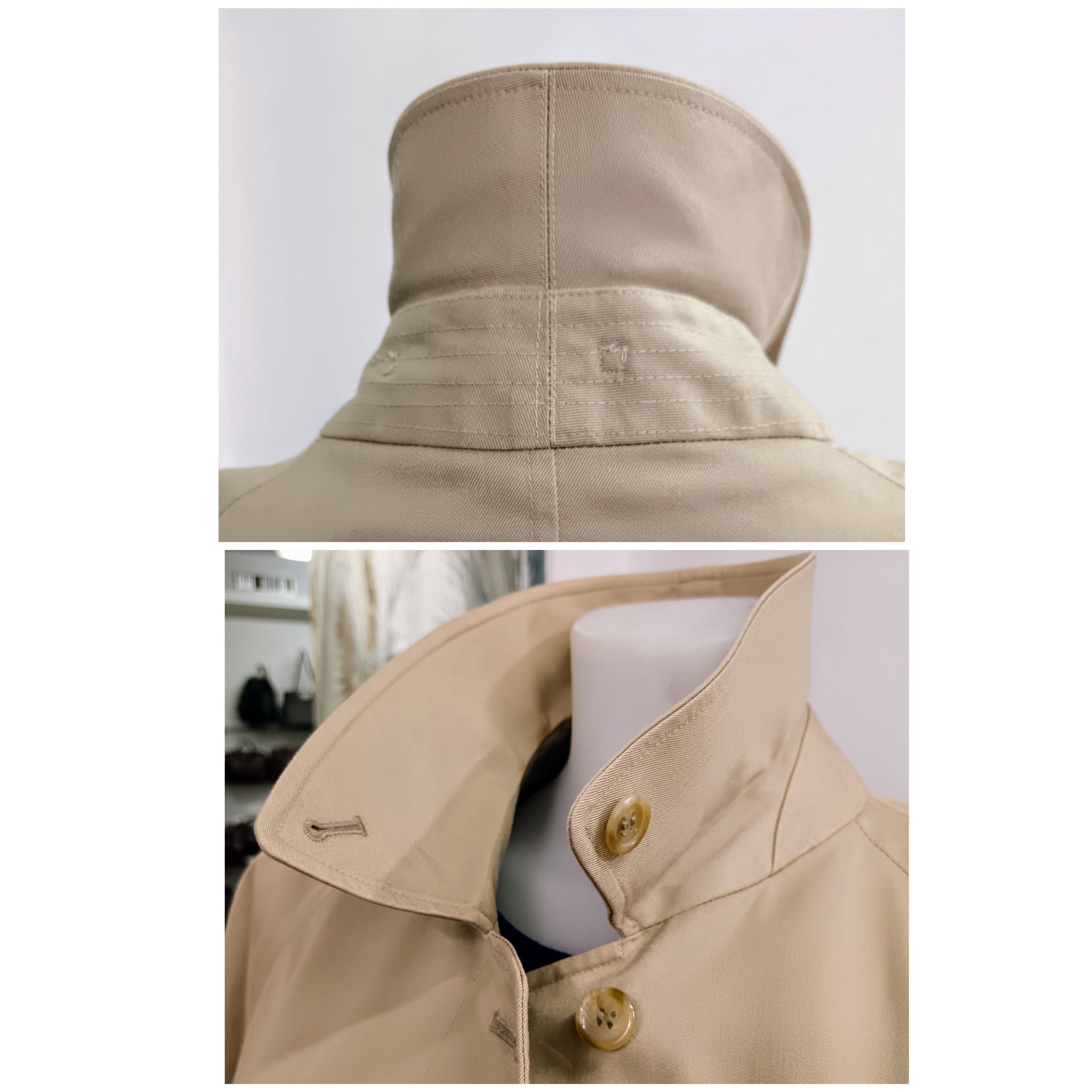 Burberry - Trench in cotone Beige con cintura