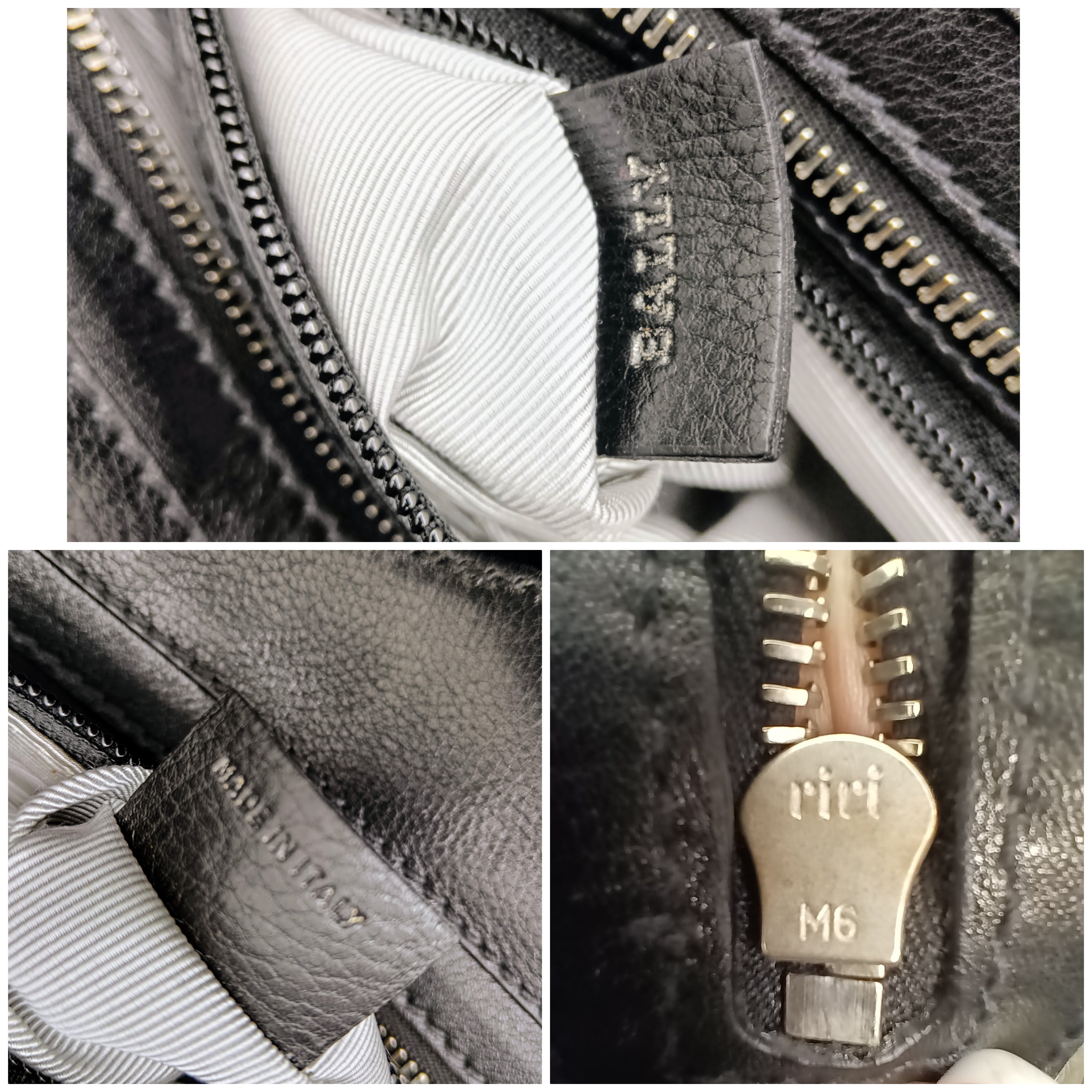 Bally – Borsa a Spalla in Pelle e Velluto Nero Pregiato