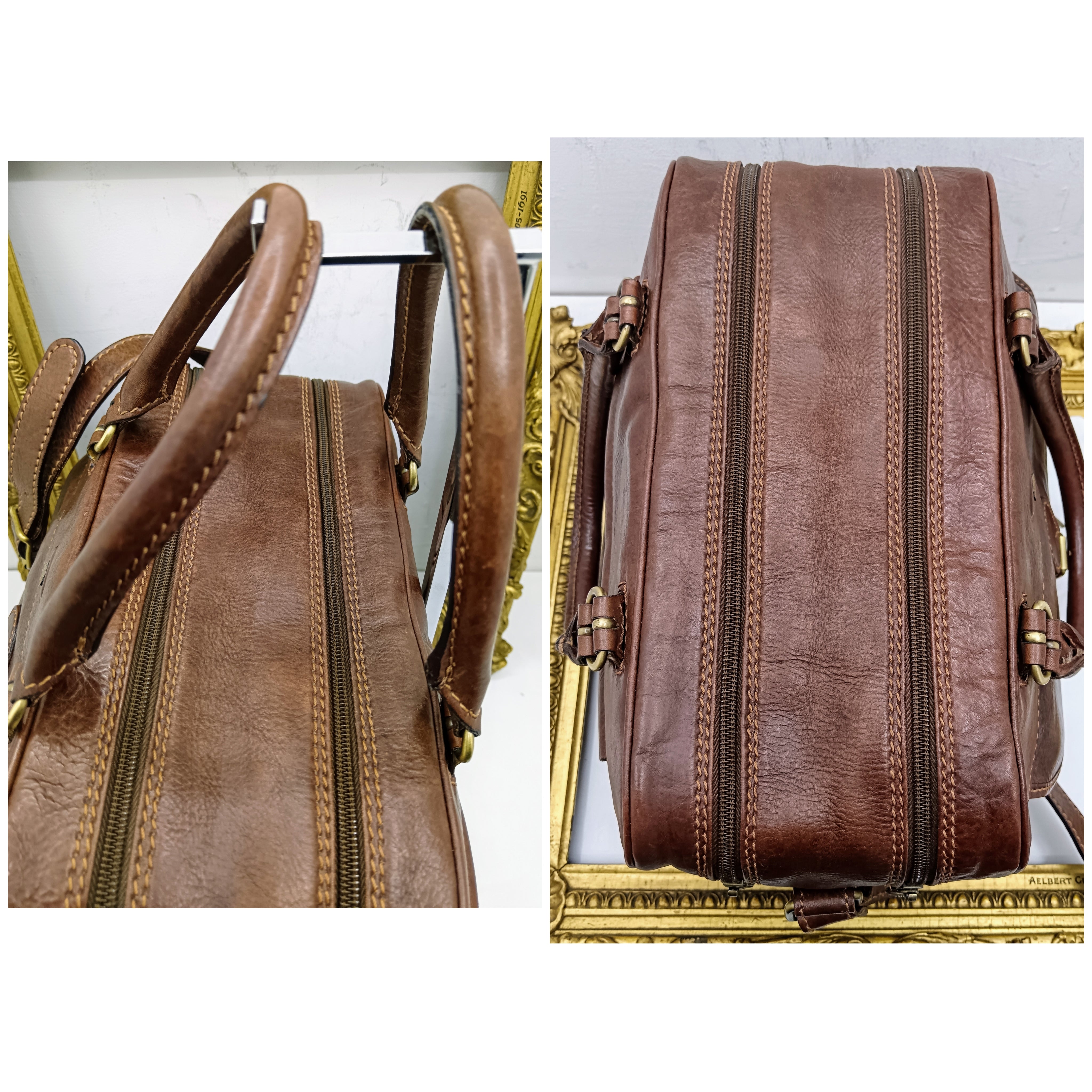 The Bridge – Postina Borsa Viaggio Camera Bag Doppia Messenger Pilotina Story Vintage