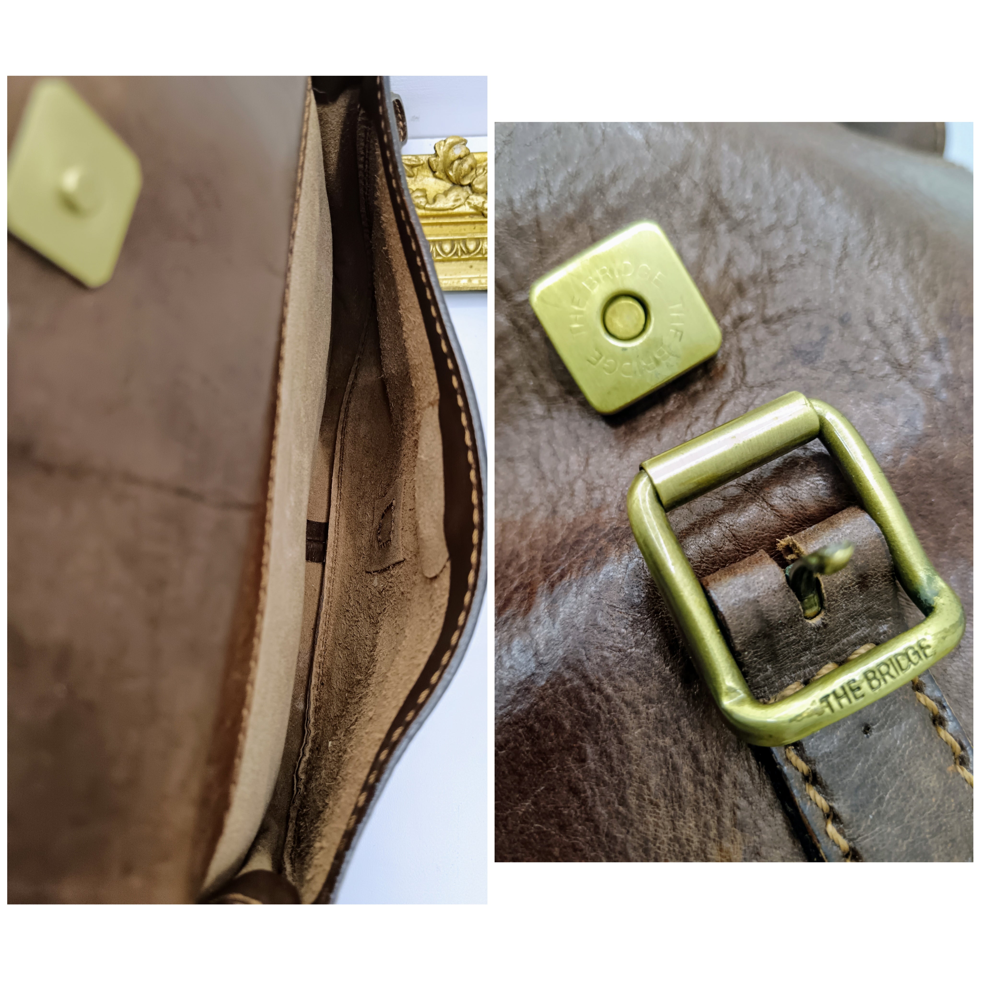 The Bridge – Postina Borsa Viaggio Camera Bag Doppia Messenger Pilotina Story Vintage