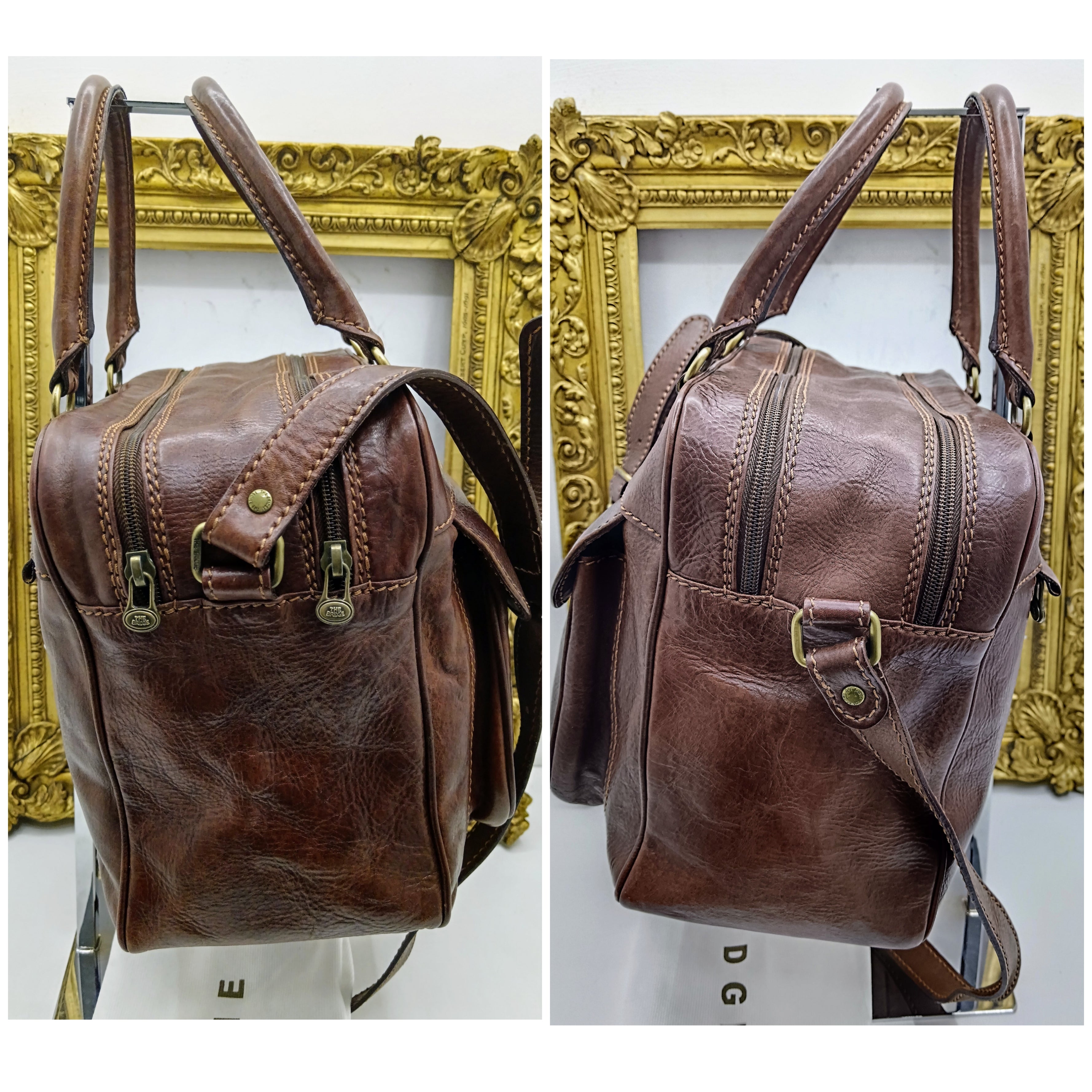The Bridge – Postina Borsa Viaggio Camera Bag Doppia Messenger Pilotina Story Vintage