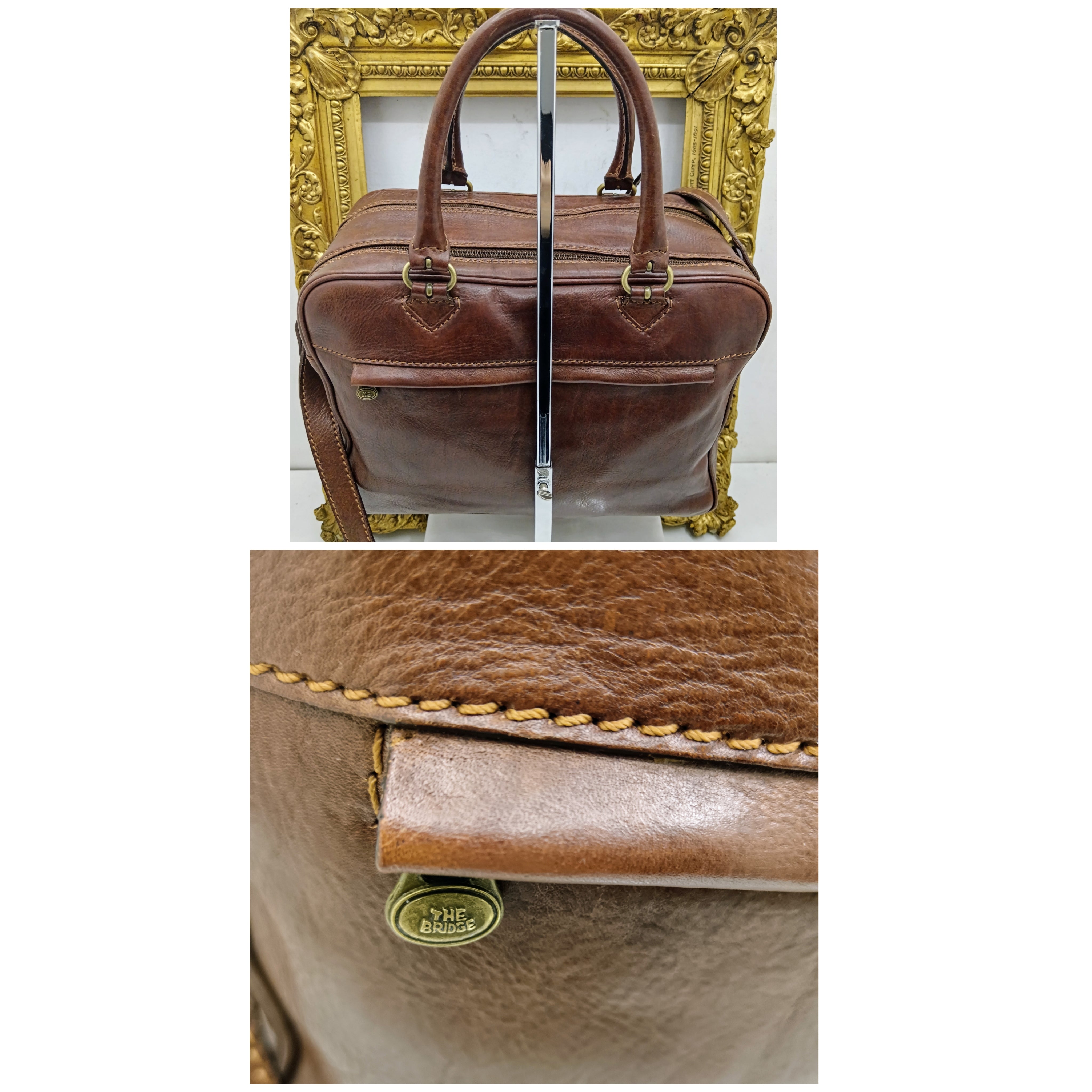 The Bridge – Postina Borsa Viaggio Camera Bag Doppia Messenger Pilotina Story Vintage
