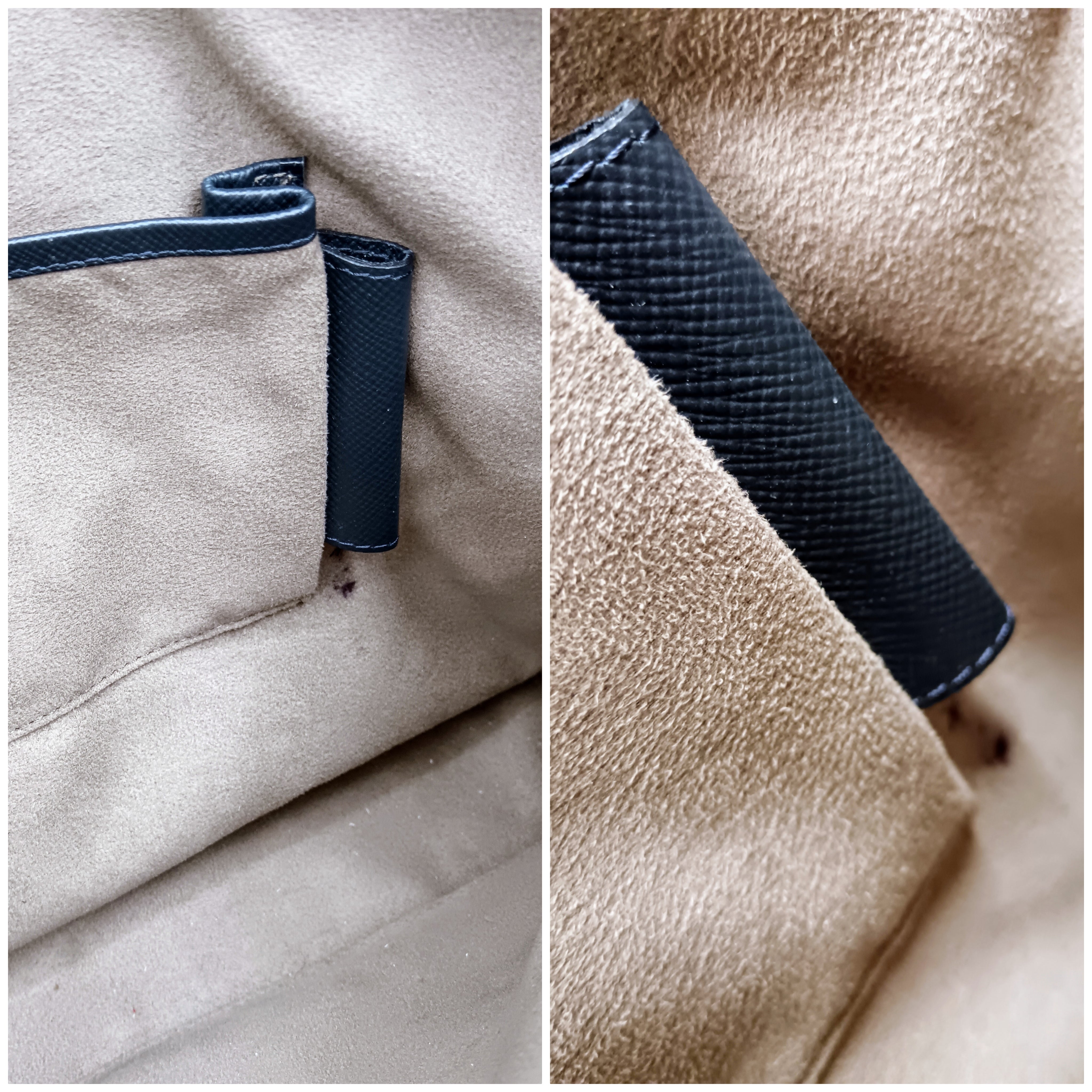 Serapian - Valigetta Cartella Business Slim in Pelle Cachemire Blu notte