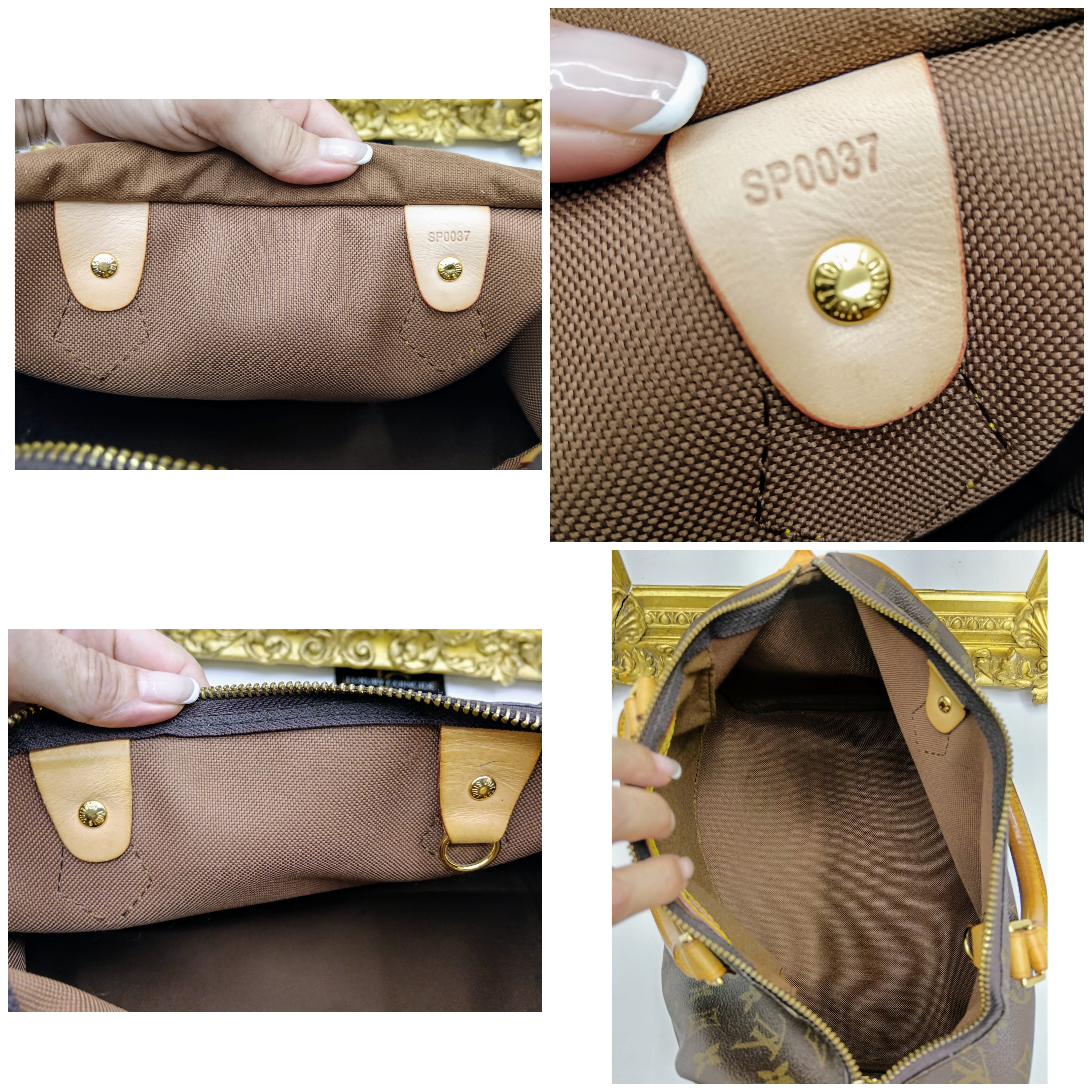 Louis Vuitton – Bauletto Speedy 30 Canvas Monogram · Full Set