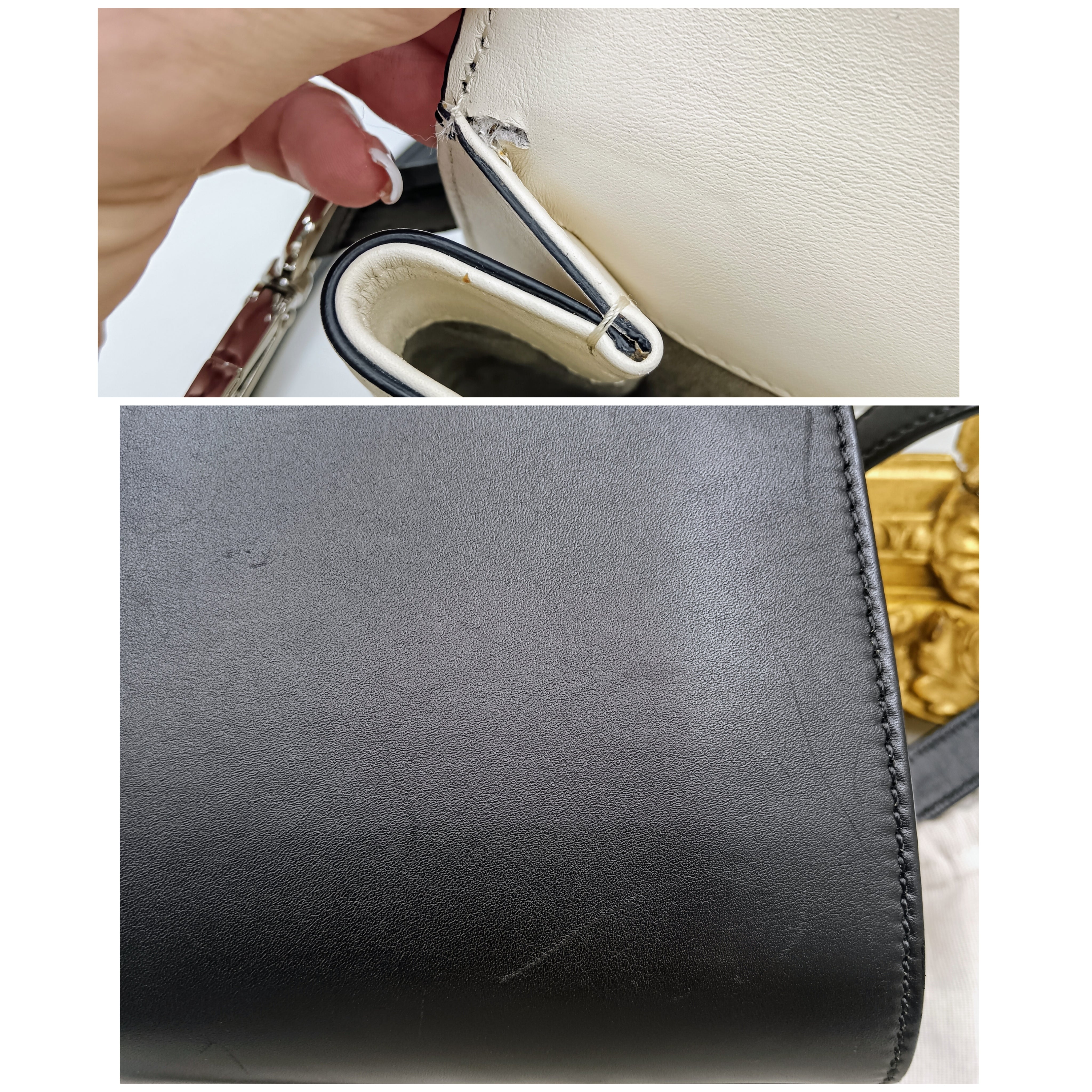 Serapian - "Villa Bag” Tote Clutch Pochette a tracolla Pelle