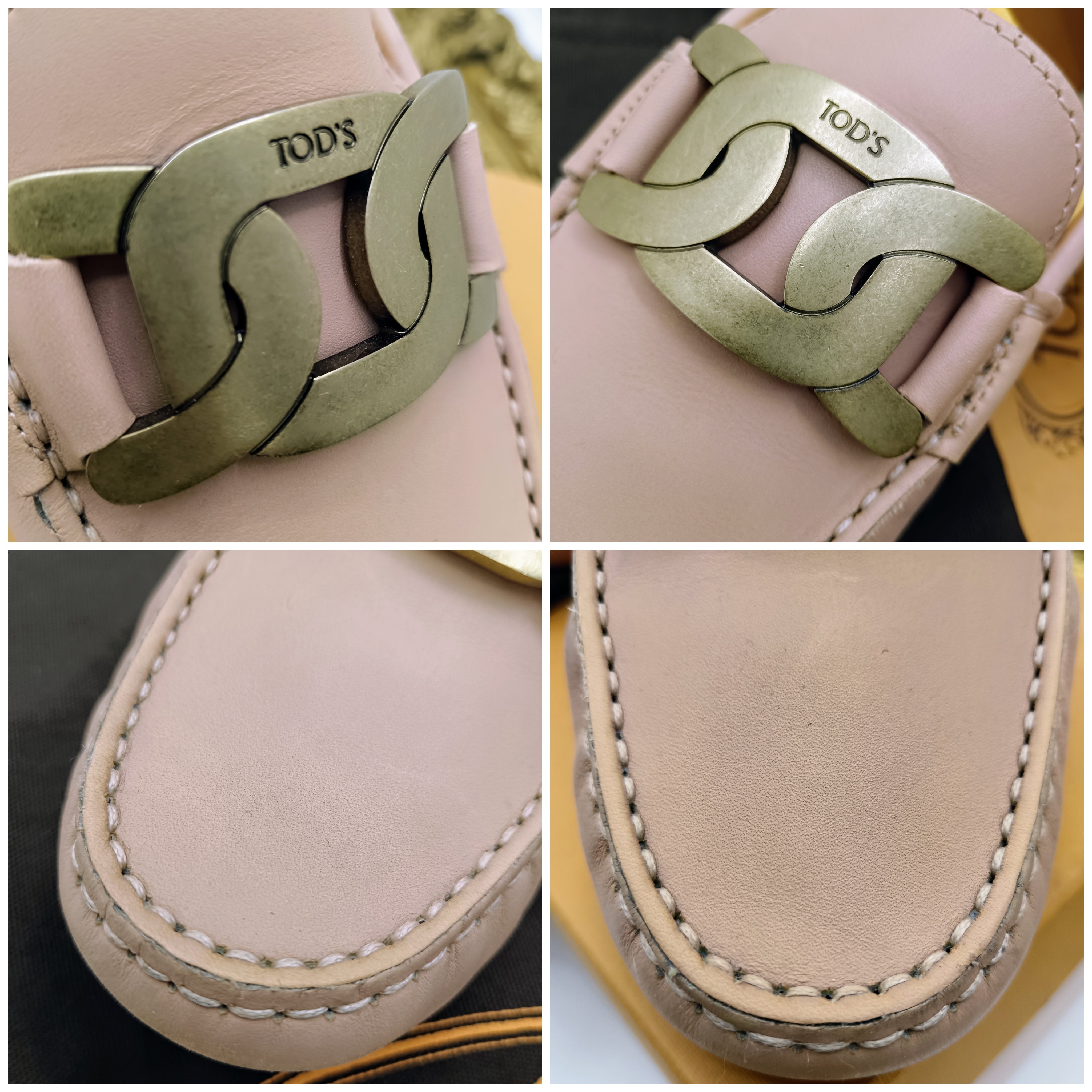 Tod’s - Mocassini Kate Gommino Donna Pelle Rosa Cipria