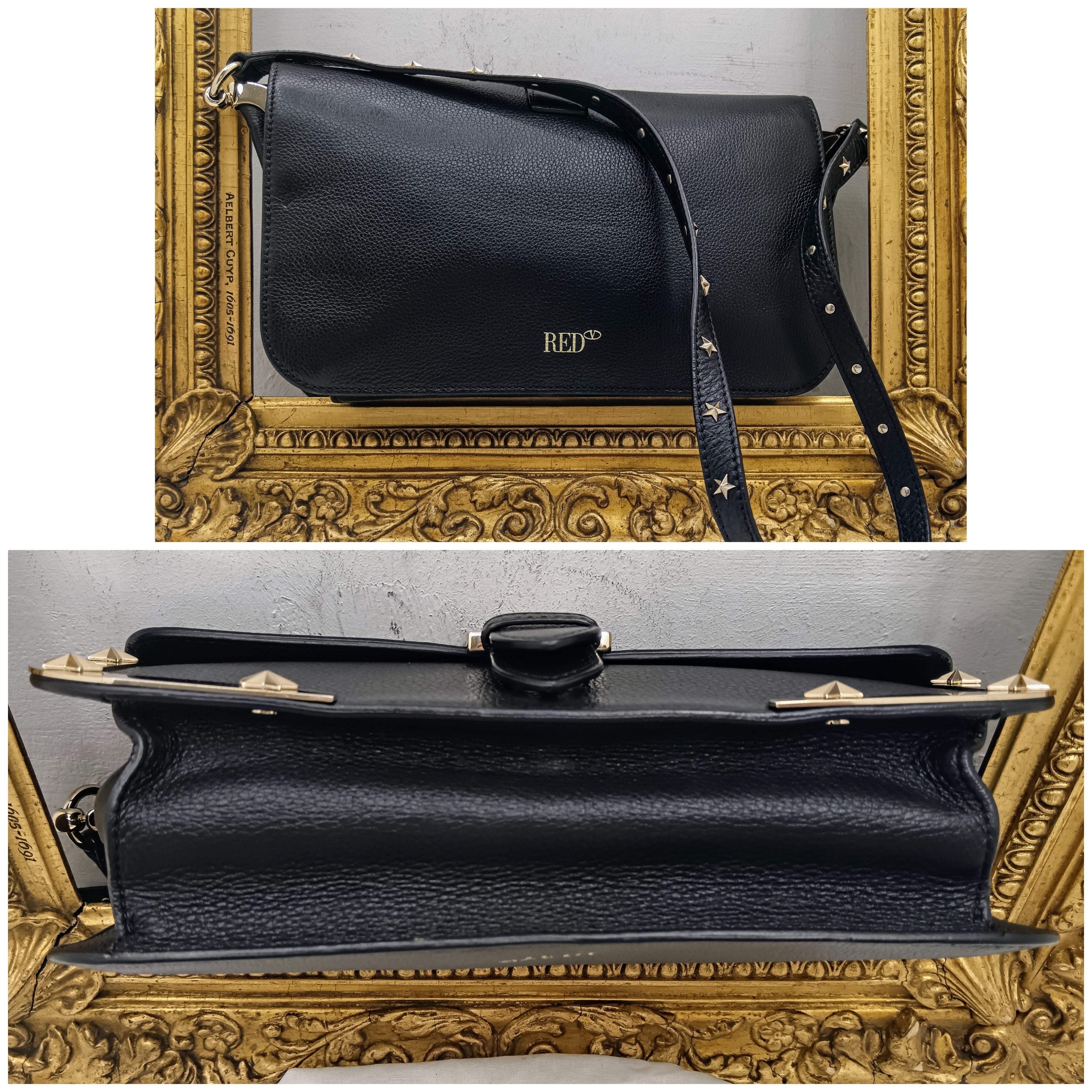 RED Valentino Garavani – Borsa a spalla pelle nera