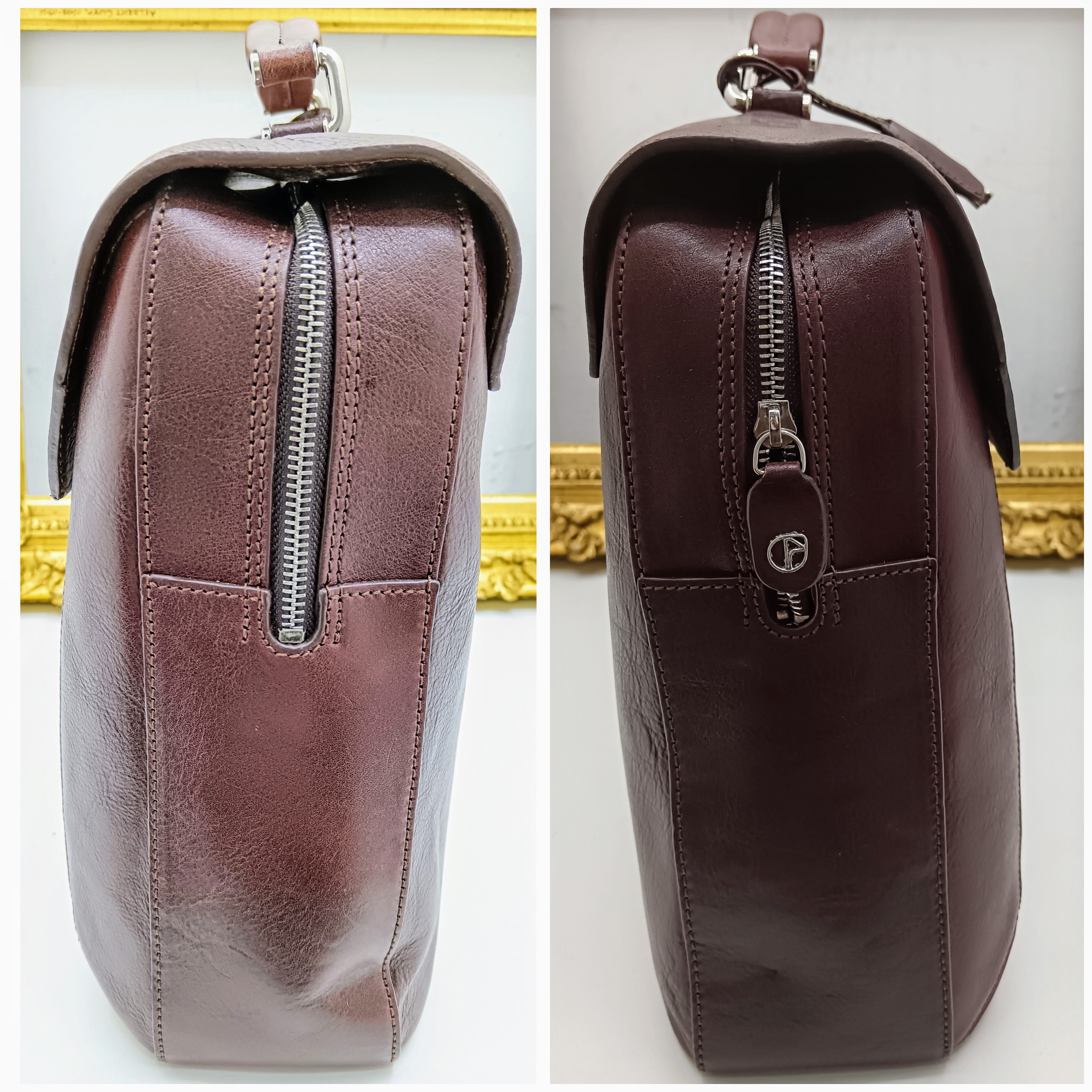 Nazareno Gabrielli – Valigetta Cartella Borsa Lavoro Pelle Bordeaux