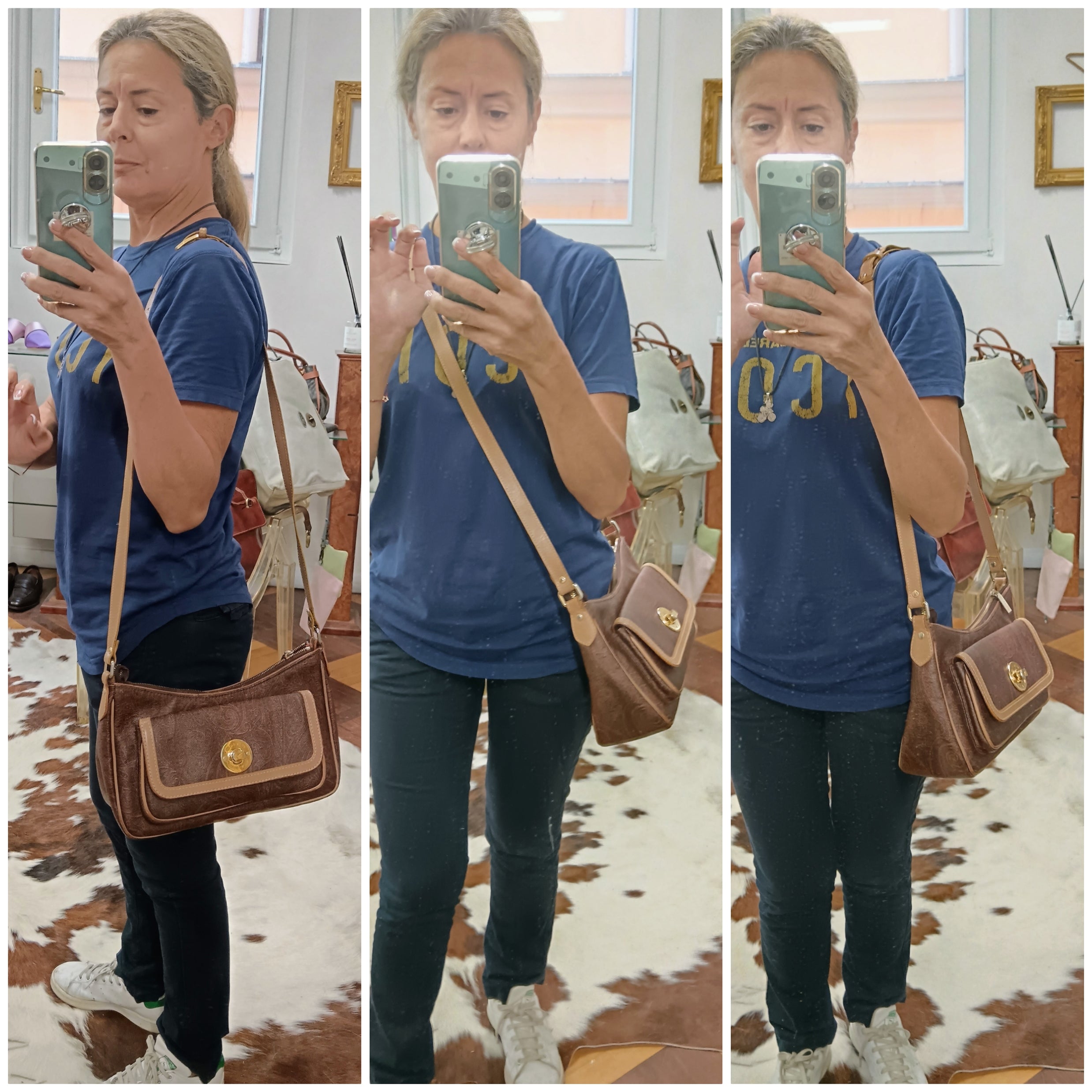 Etro – Borsa Tote Paisley Jacquard a Spalla