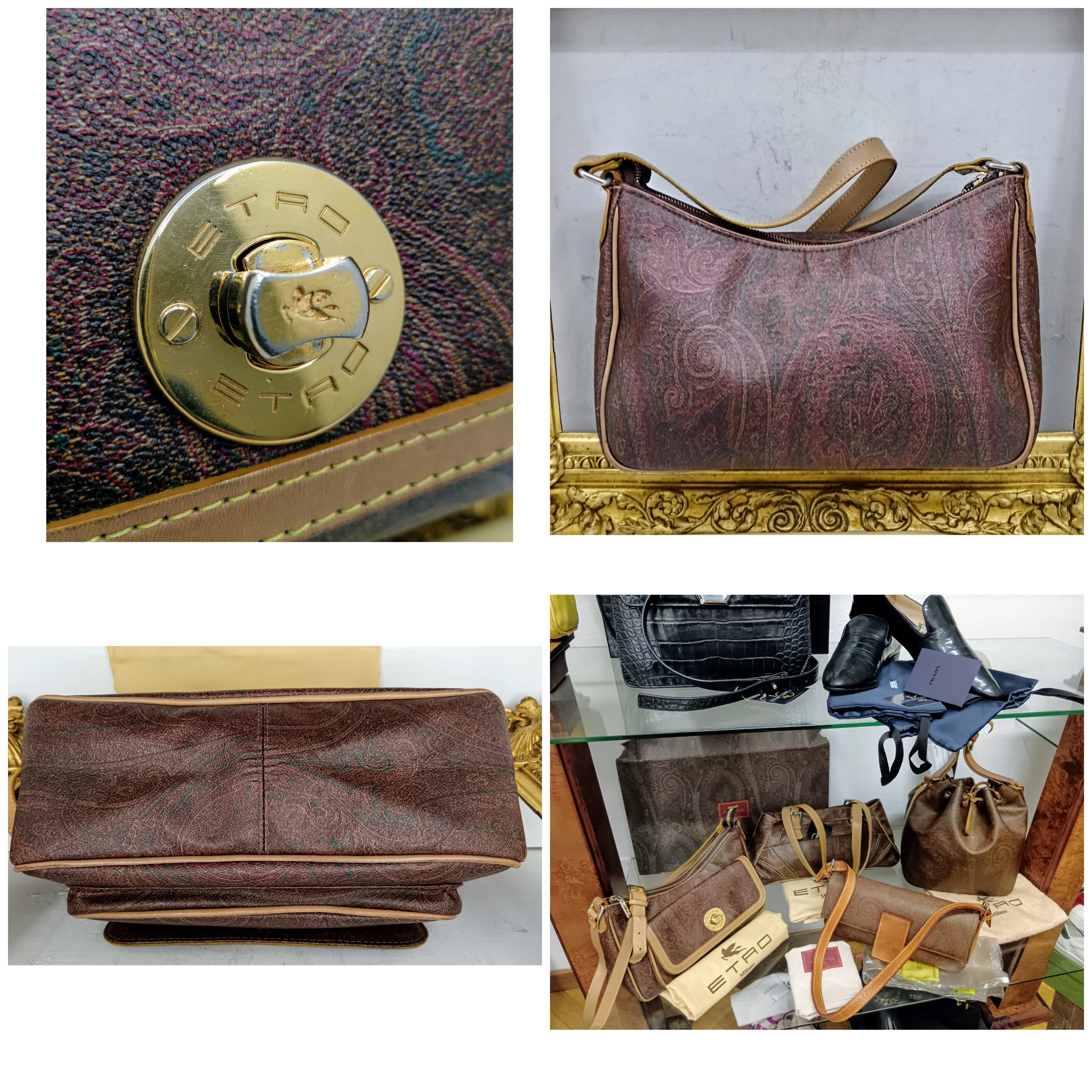 Etro – Borsa Tote Paisley Jacquard a Spalla
