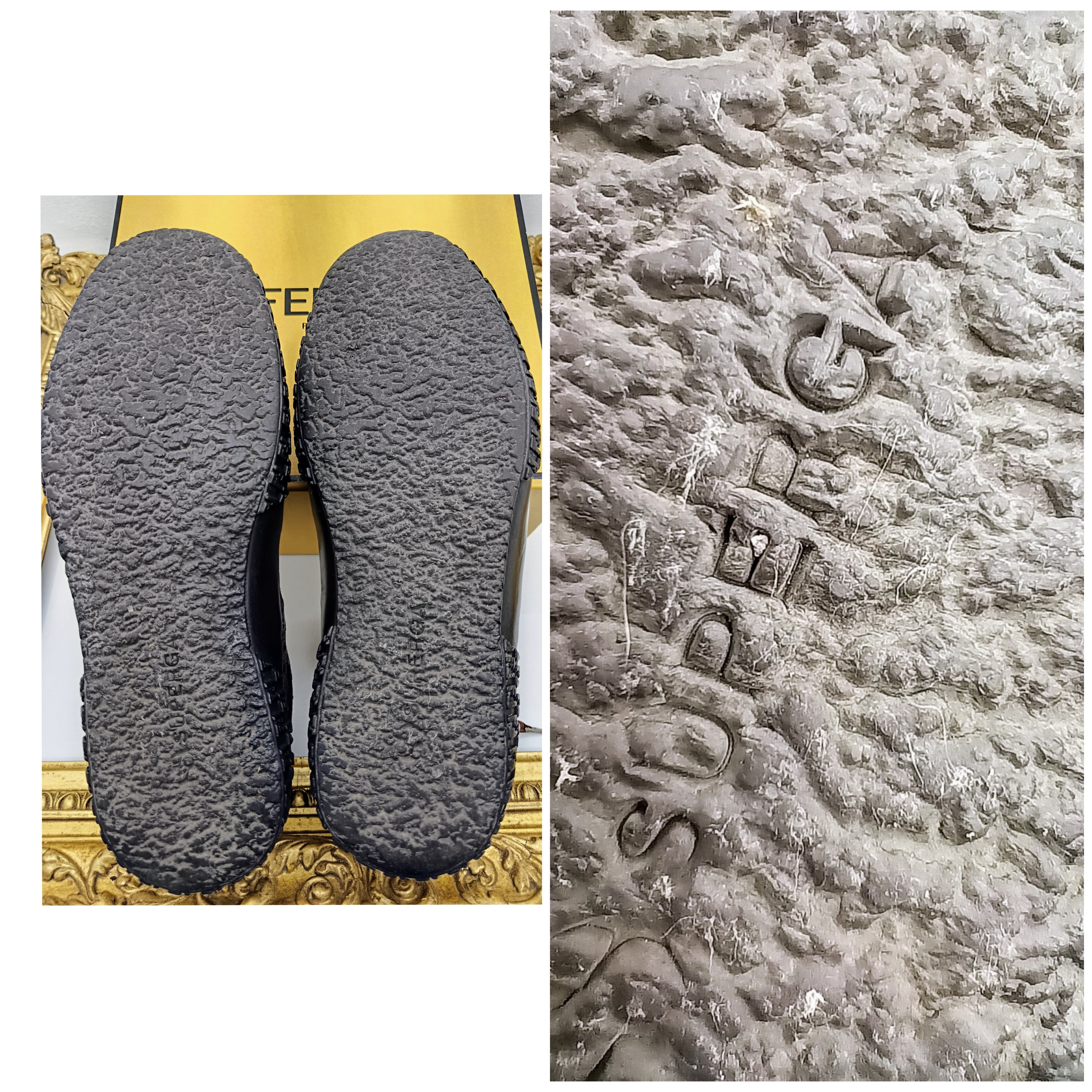 Fendi – Sneakers Zucca per Superga marroni stringate