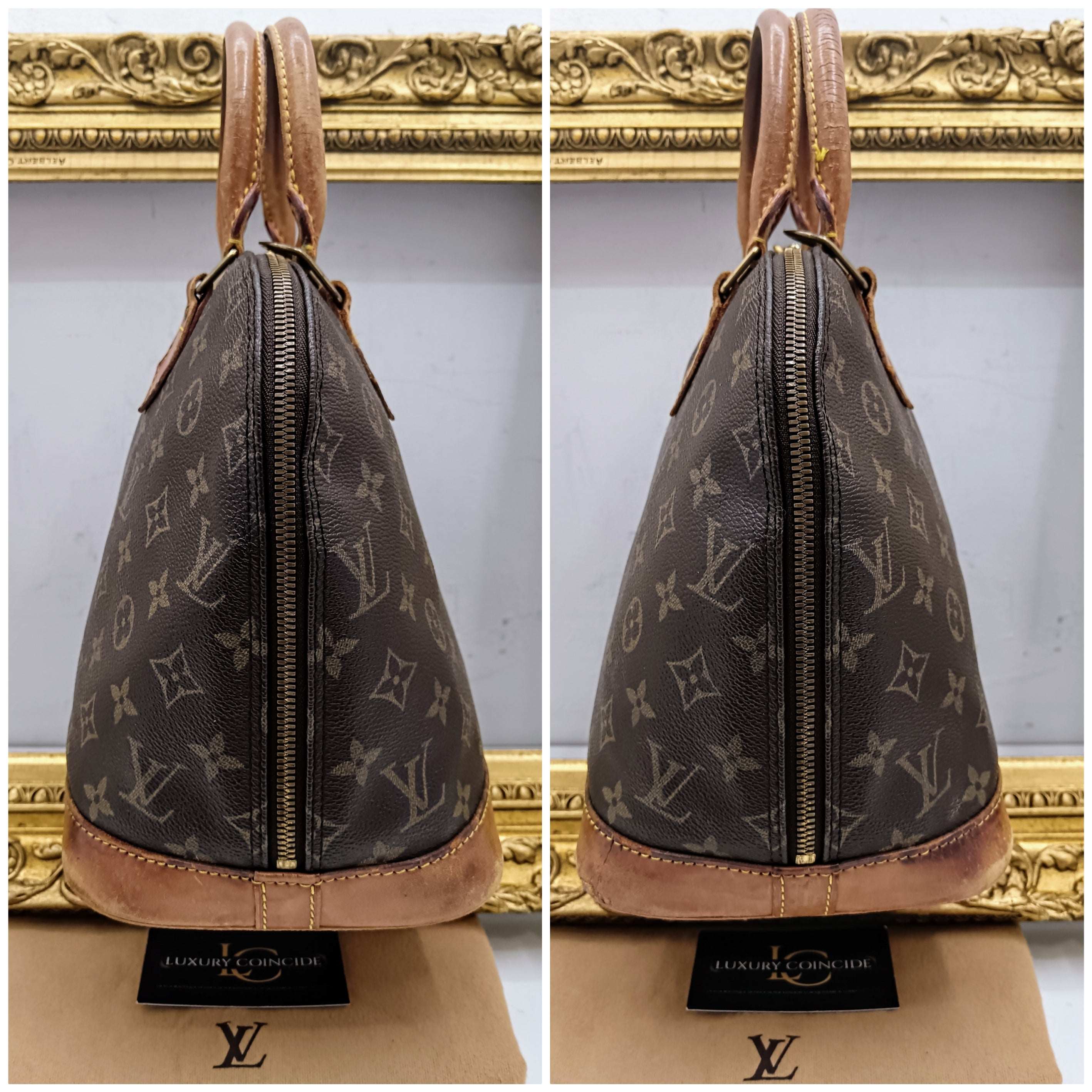 Louis Vuitton – Alma PM Borsa Tote Bag in Canvas Monogram Vintage
