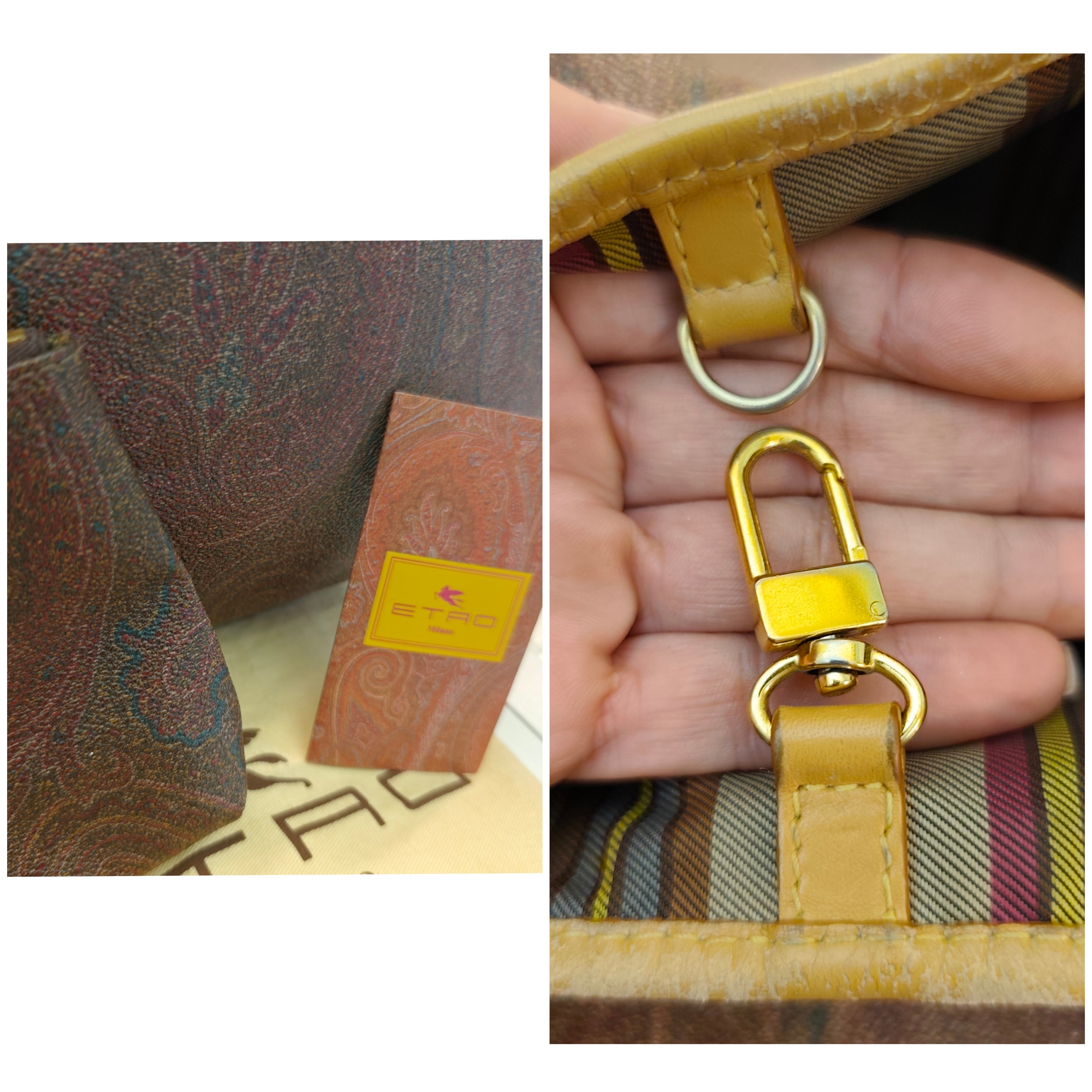 Etro - Shopper Paisley Jacquard con Pochette