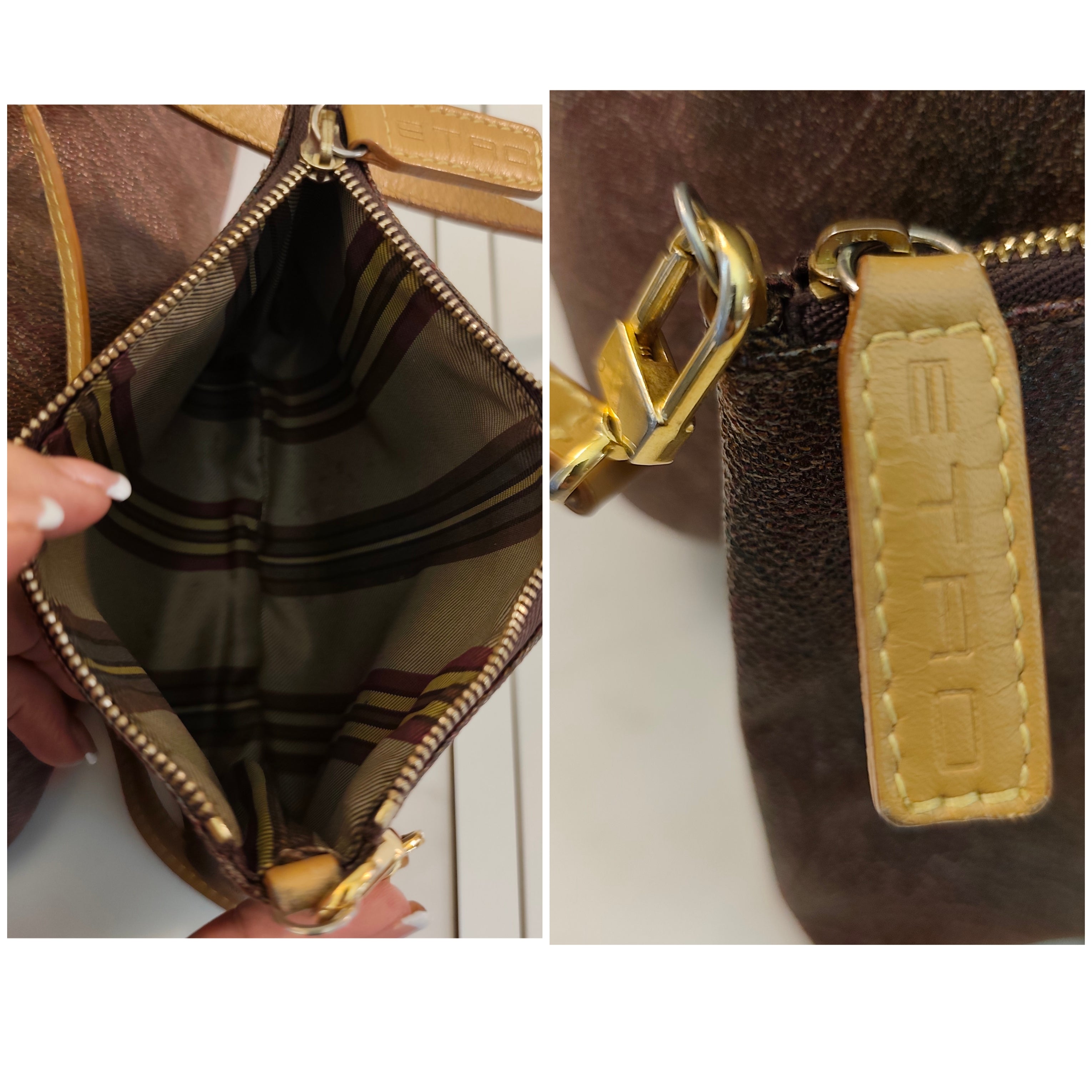 Etro - Shopper Paisley Jacquard con Pochette