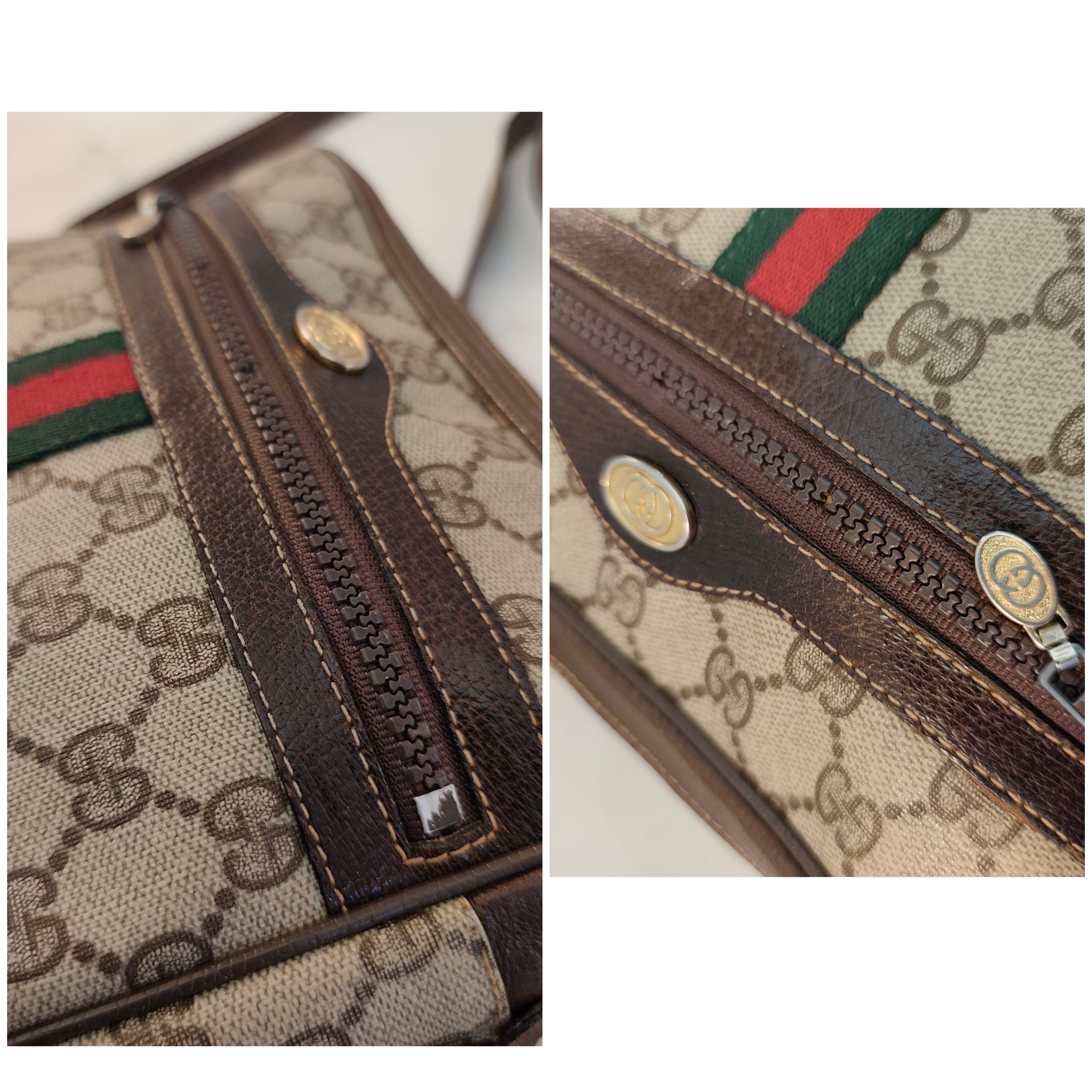 Gucci - Ophidia Camera Bag Postina a Tracolla Vintage logo oro