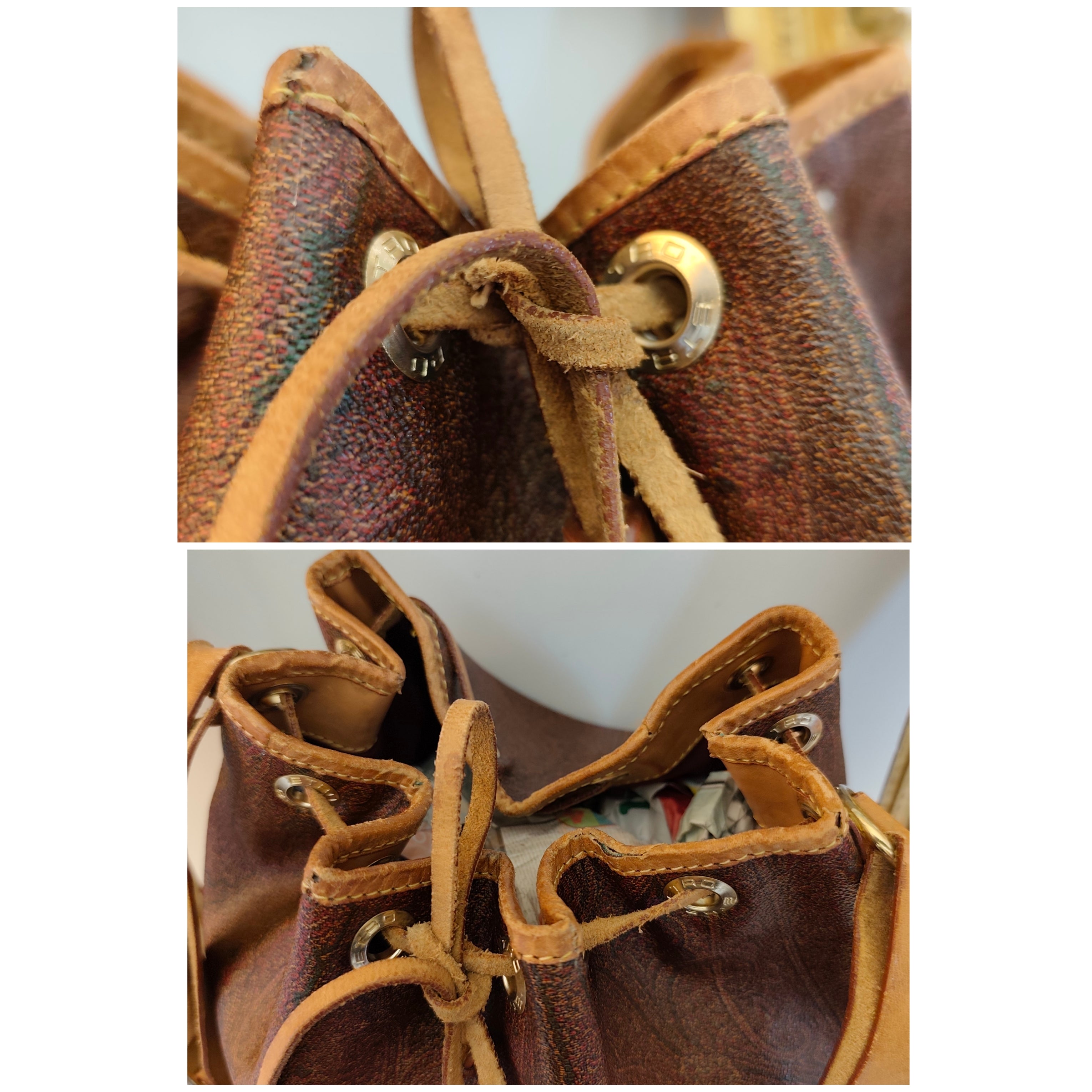 Etro - Secchiello Bucket Paisley Jacquard Jacquard Vintage