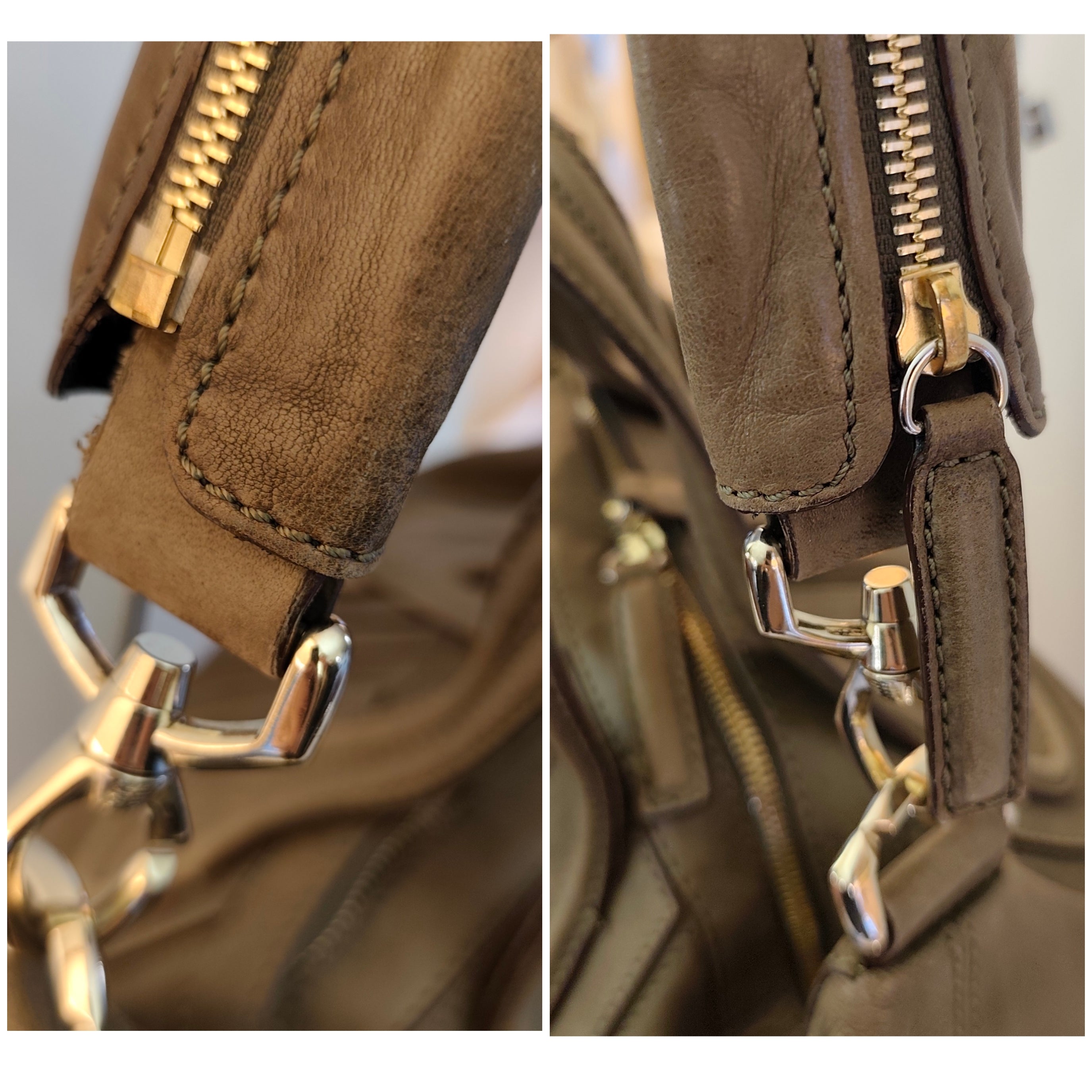 Givenchy - Nightingale Borsa Tote in Pelle Kaki