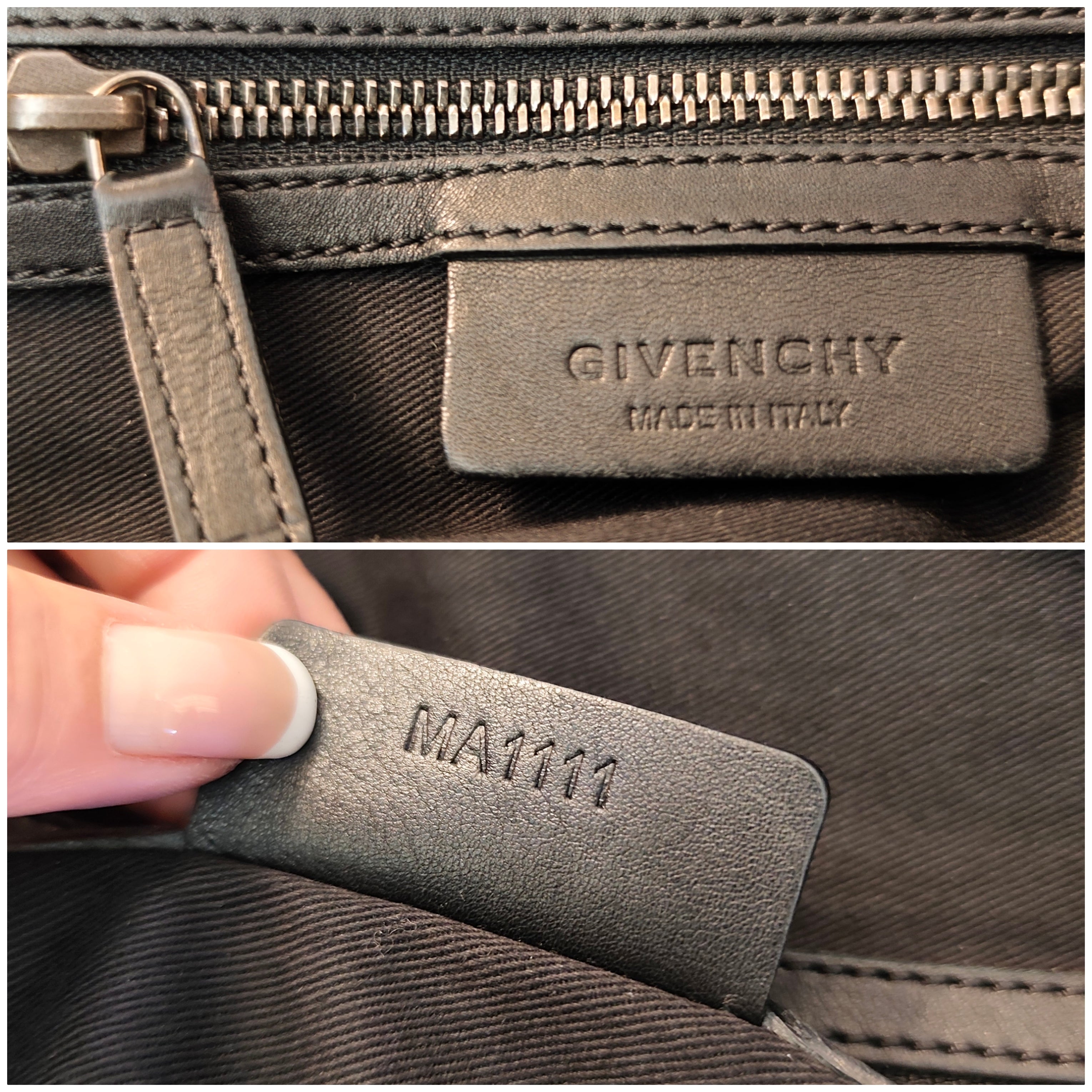 Givenchy - Nightingale Borsa Tote in Pelle Kaki