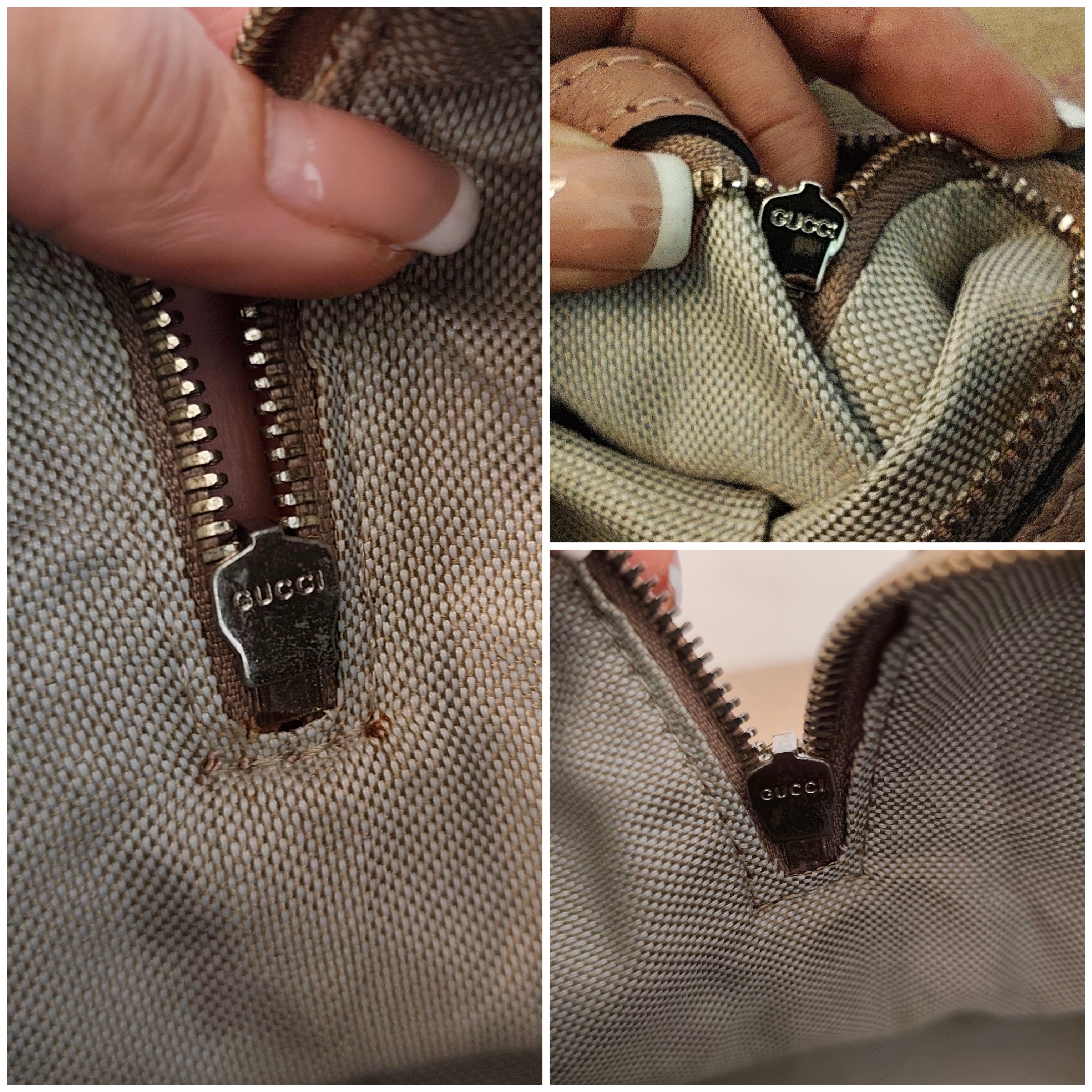 GUCCI - Bauletto Boston Edizione Limitata in Tessuto GG Beige e Rosa con Tracolla