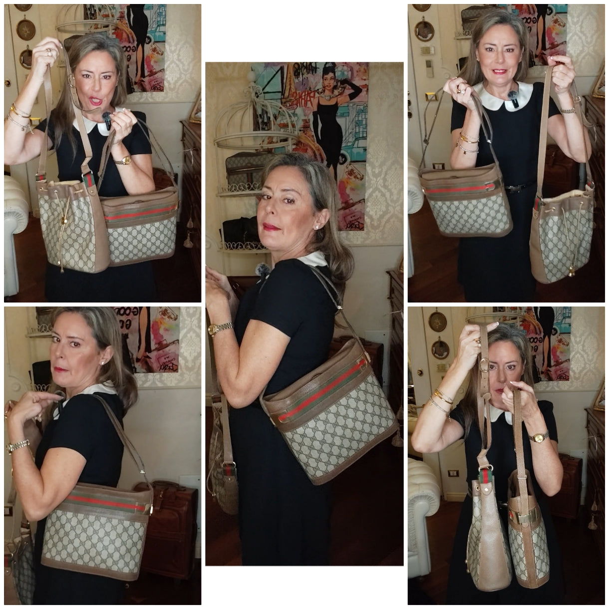 Gucci - Ophidia Secchiello "GG Supreme" Vintage