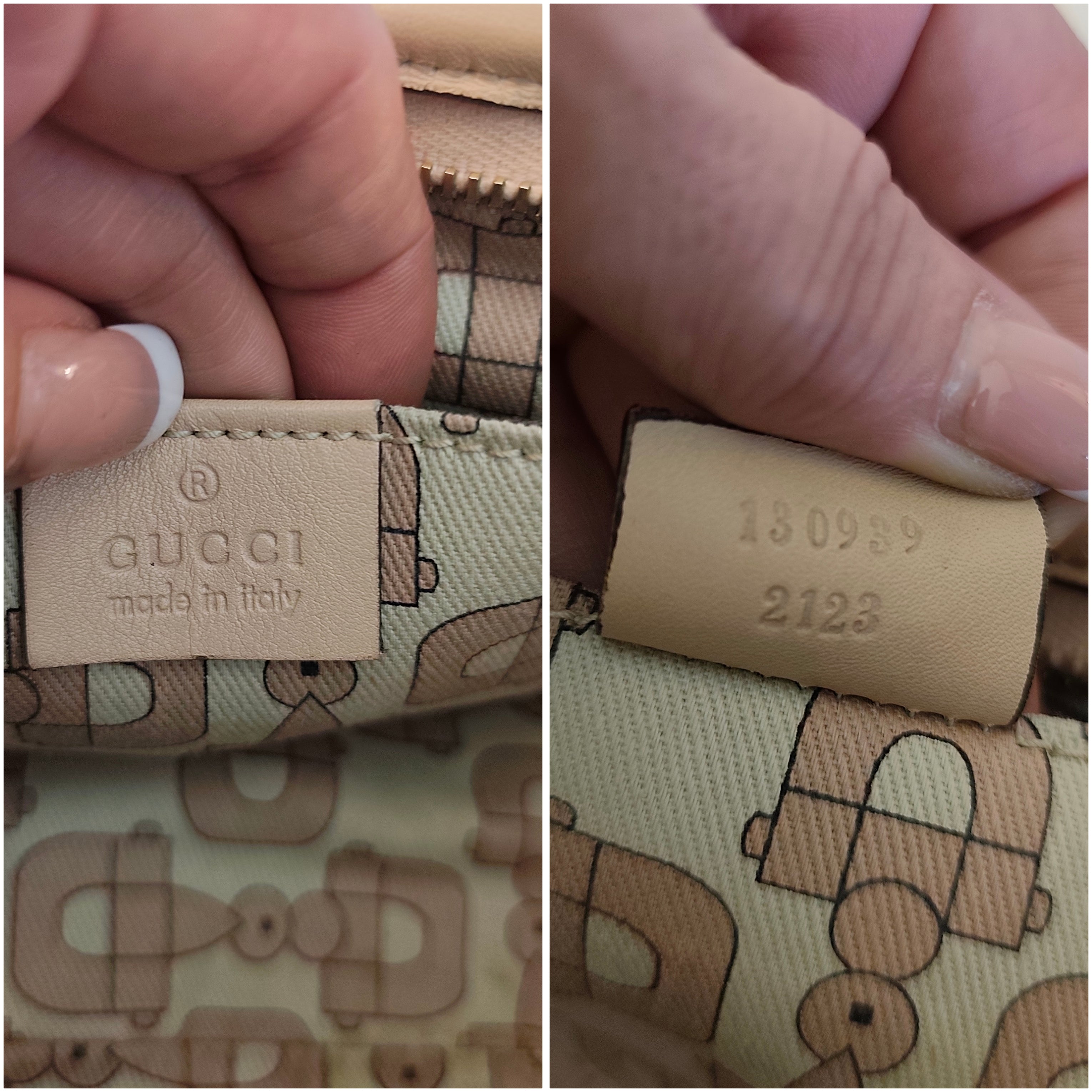 Gucci - Abbey D-Ring Borsa a Spalla in Pelle Guccissima Avorio
