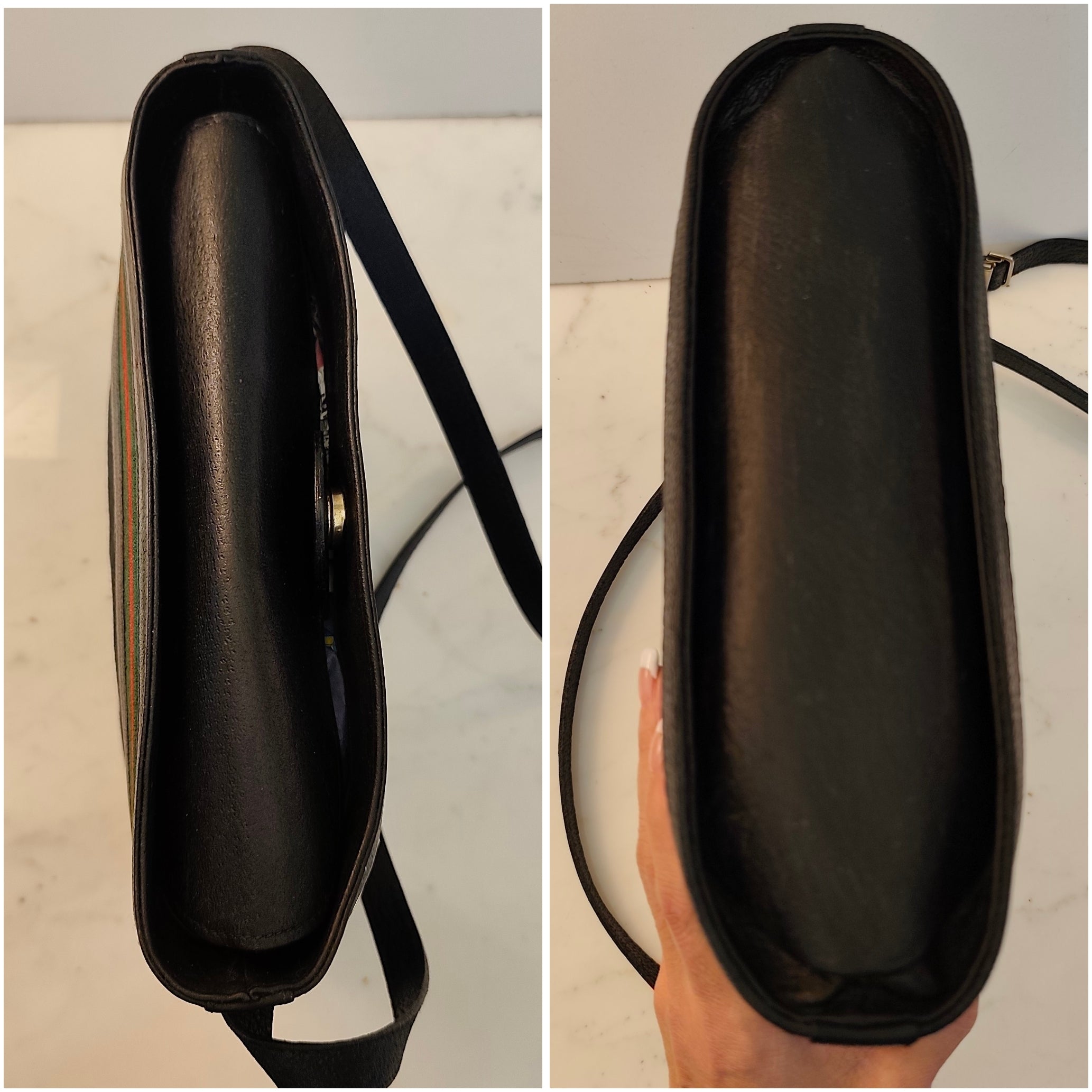 Gucci - Secchiello Ophidia Ovale "GG" Supreme Nero