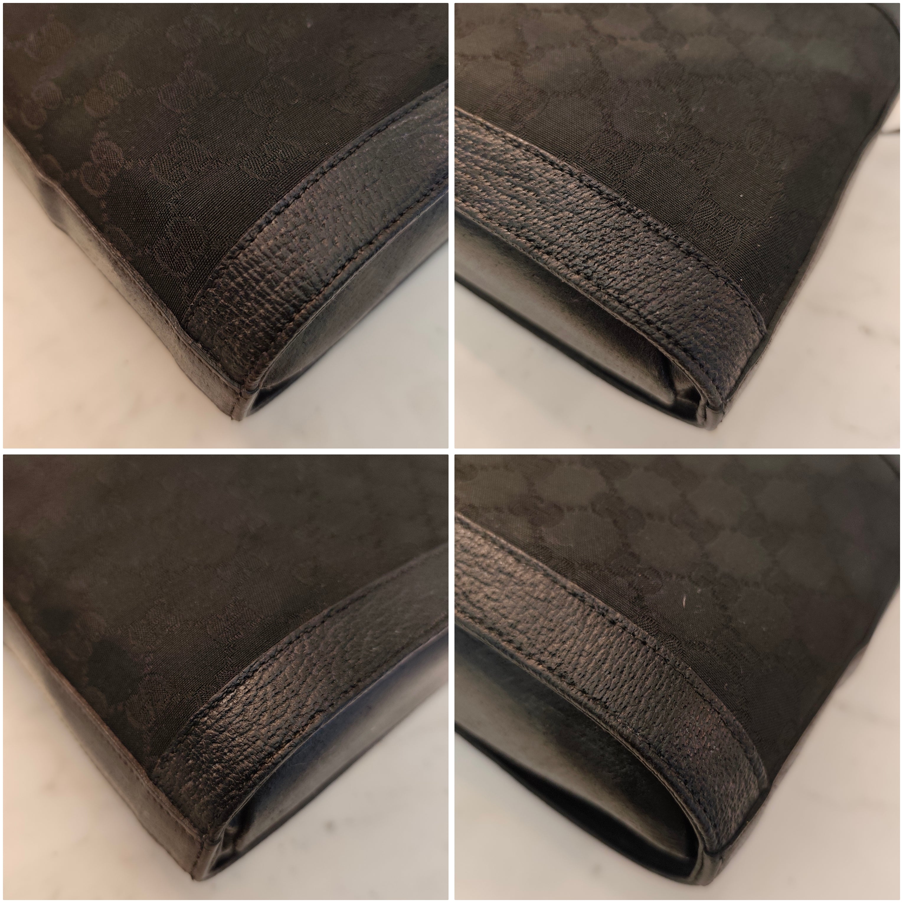 Gucci - Secchiello Ophidia Ovale "GG" Supreme Nero