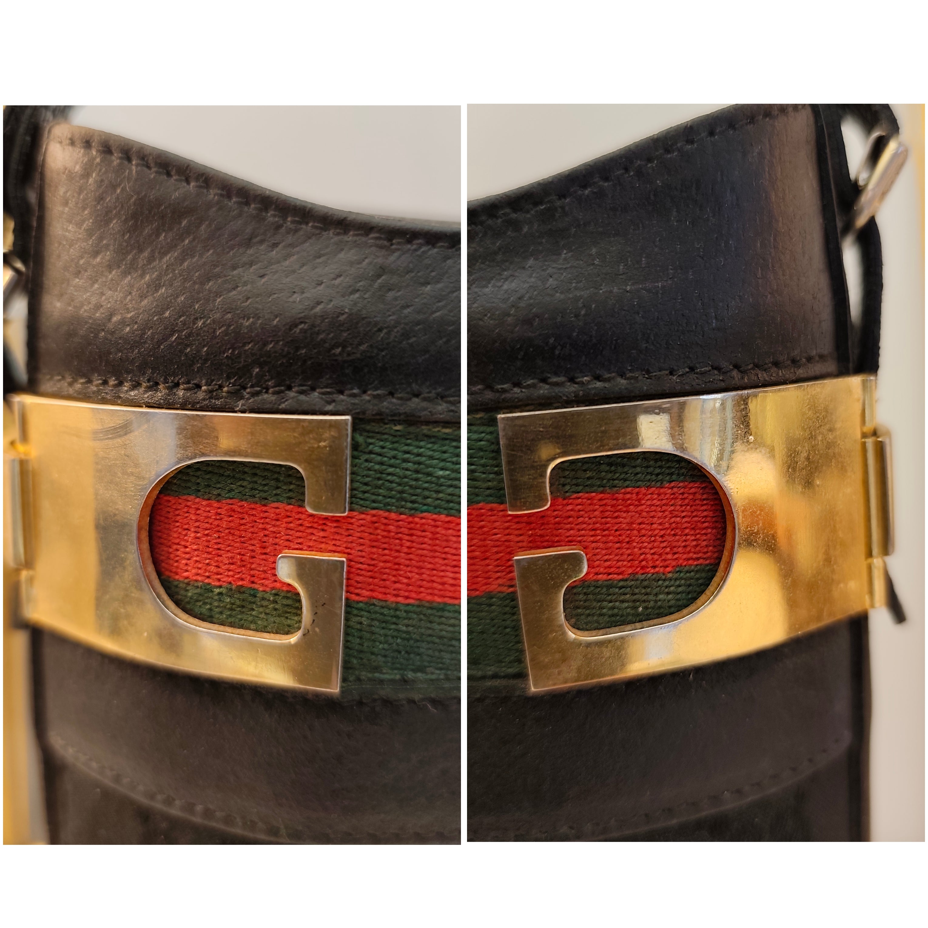 Gucci - Secchiello Ophidia Ovale "GG" Supreme Nero