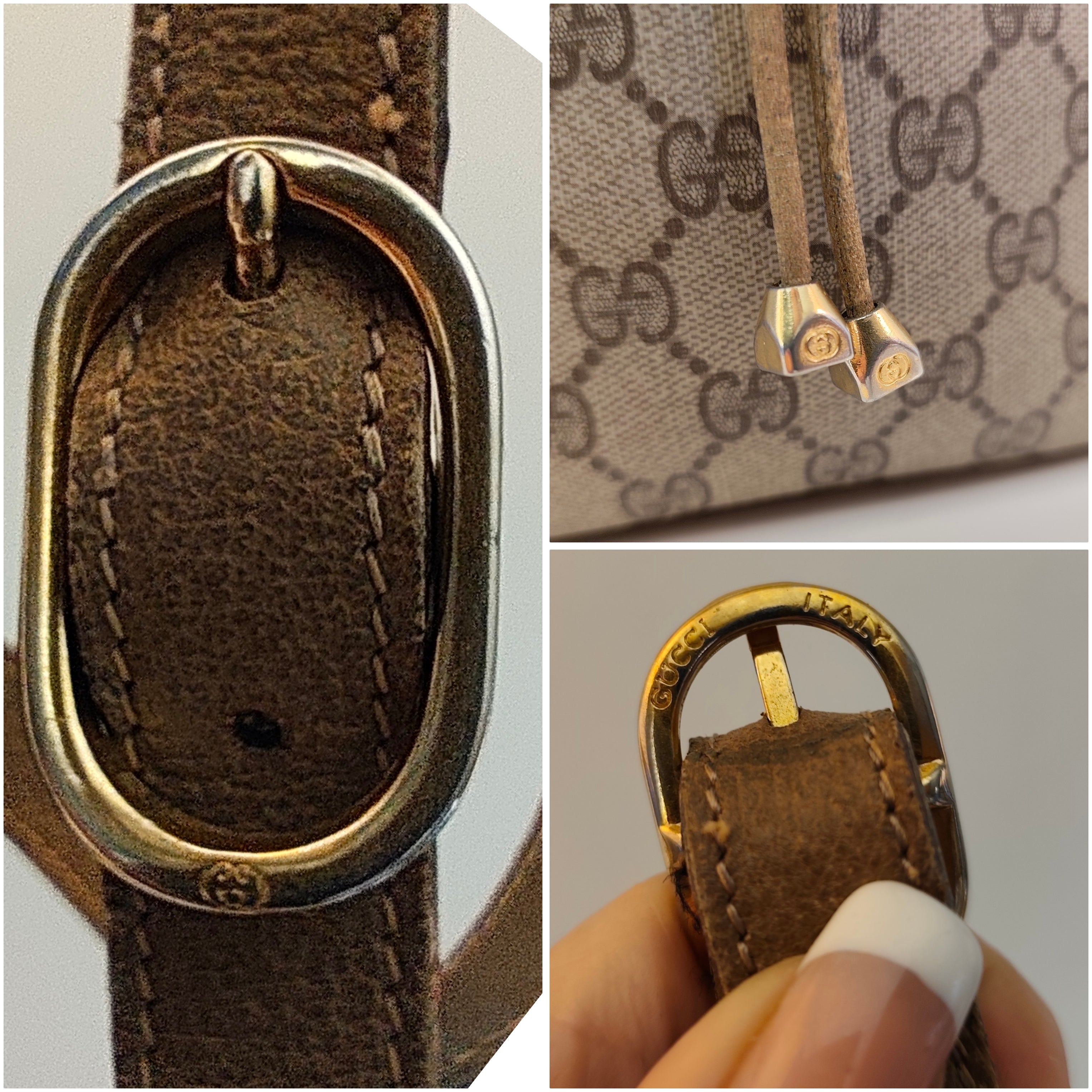 Gucci - Secchiello Ophidia Ovale "GG" Supreme Beige Vintage