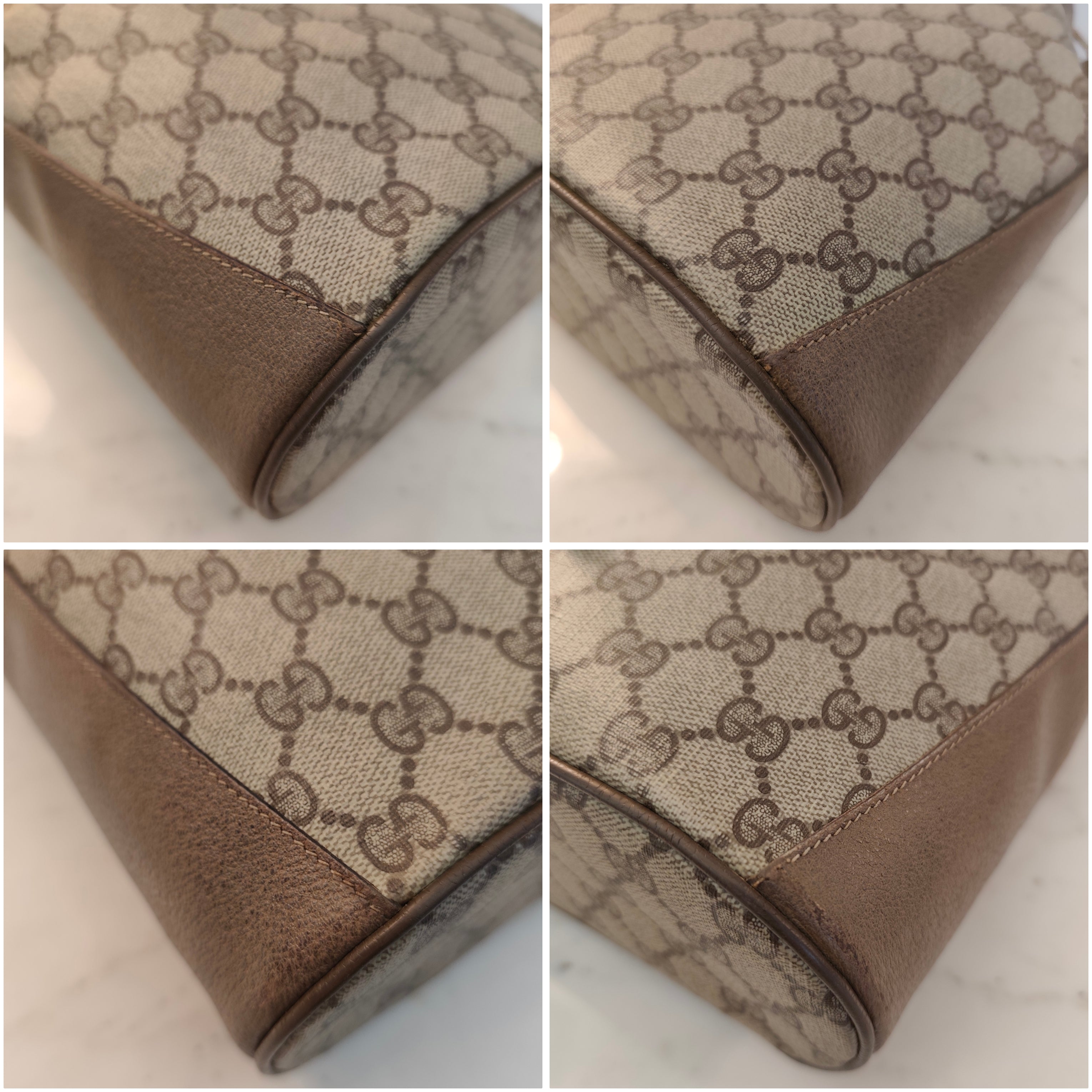 Gucci - Secchiello Ophidia Ovale "GG" Supreme Beige Vintage