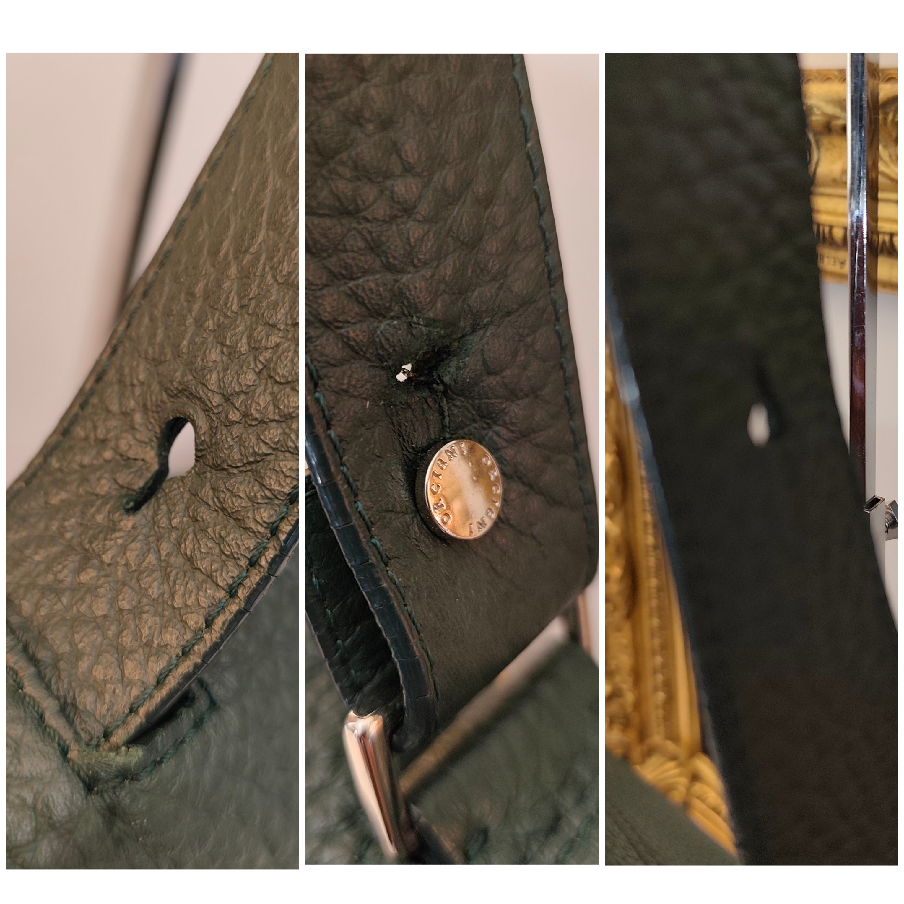 Orciani – Sveva Soft Grande in Pelle Verde Bosco