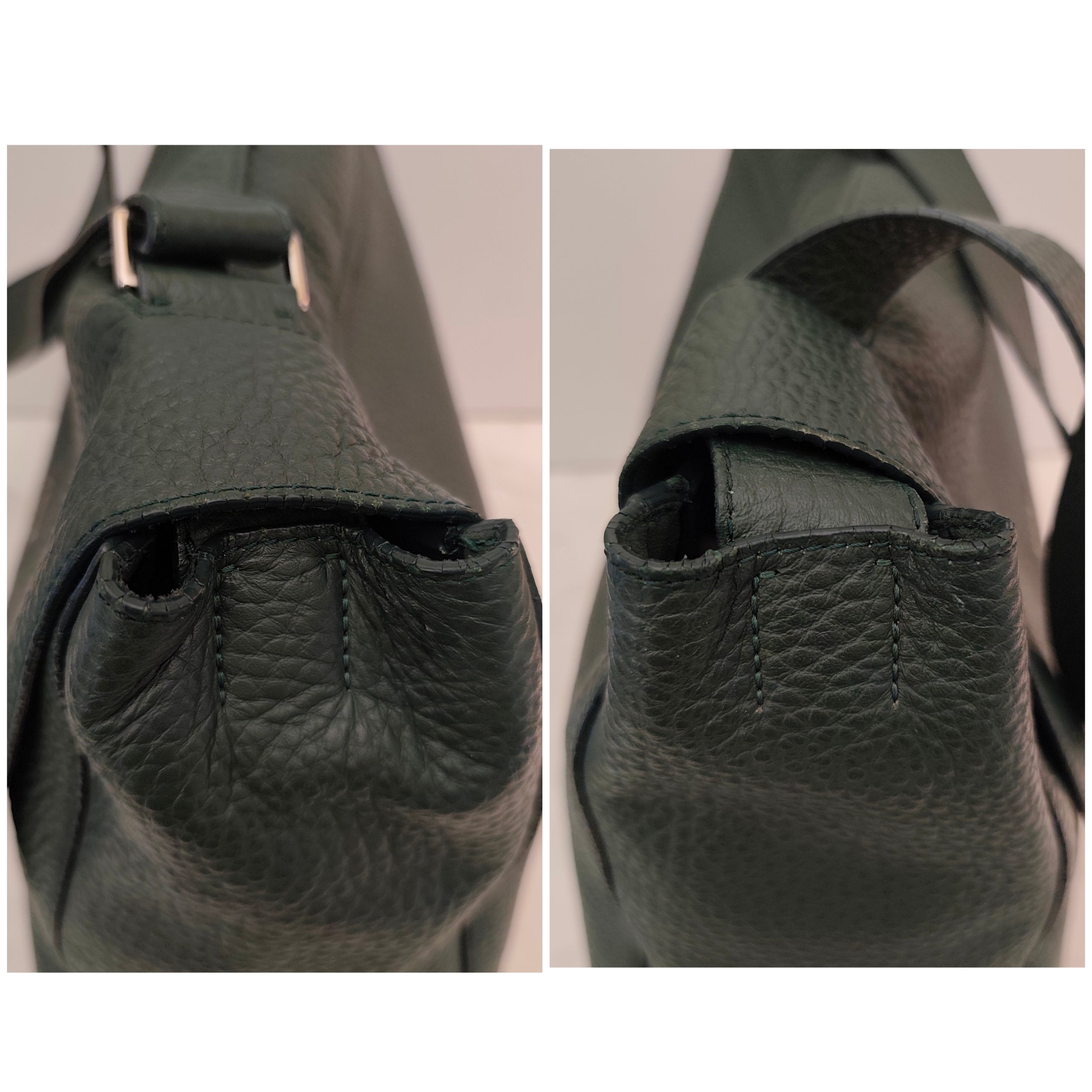 Orciani – Sveva Soft Grande in Pelle Verde Bosco