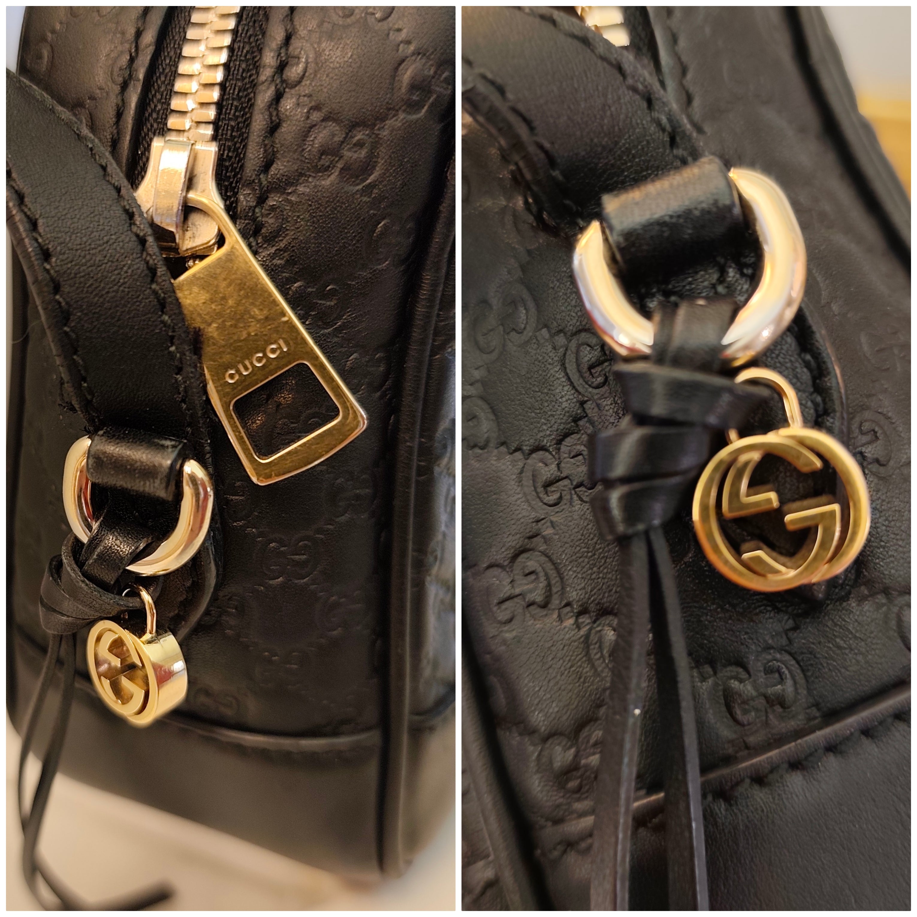 Gucci – Bree Camera Bag a tracolla Pelle Microguccissima