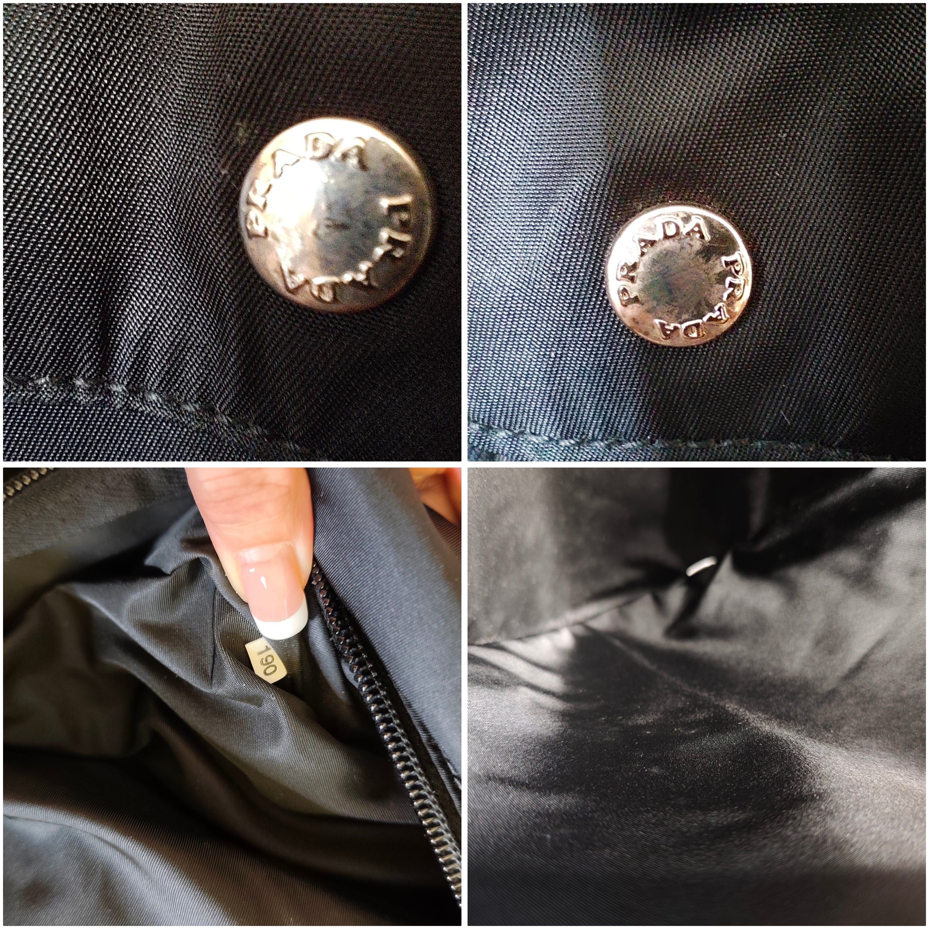 Prada - Borsone Porta Abiti da Viaggio in Re-Nylon e Pelle Saffiano Nera