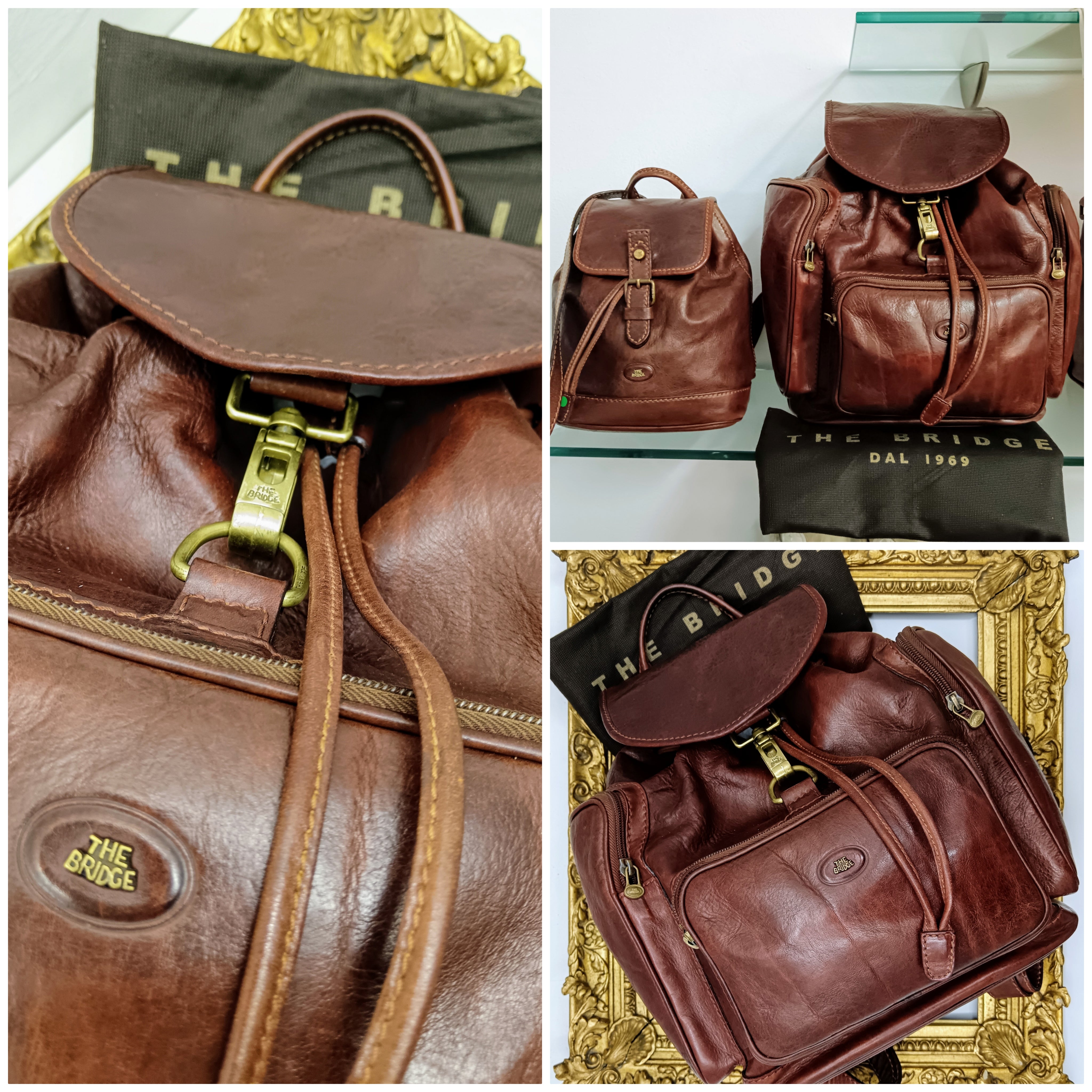 The Bridge – Zaino Linea Story Pelle Marrone Misura Grande