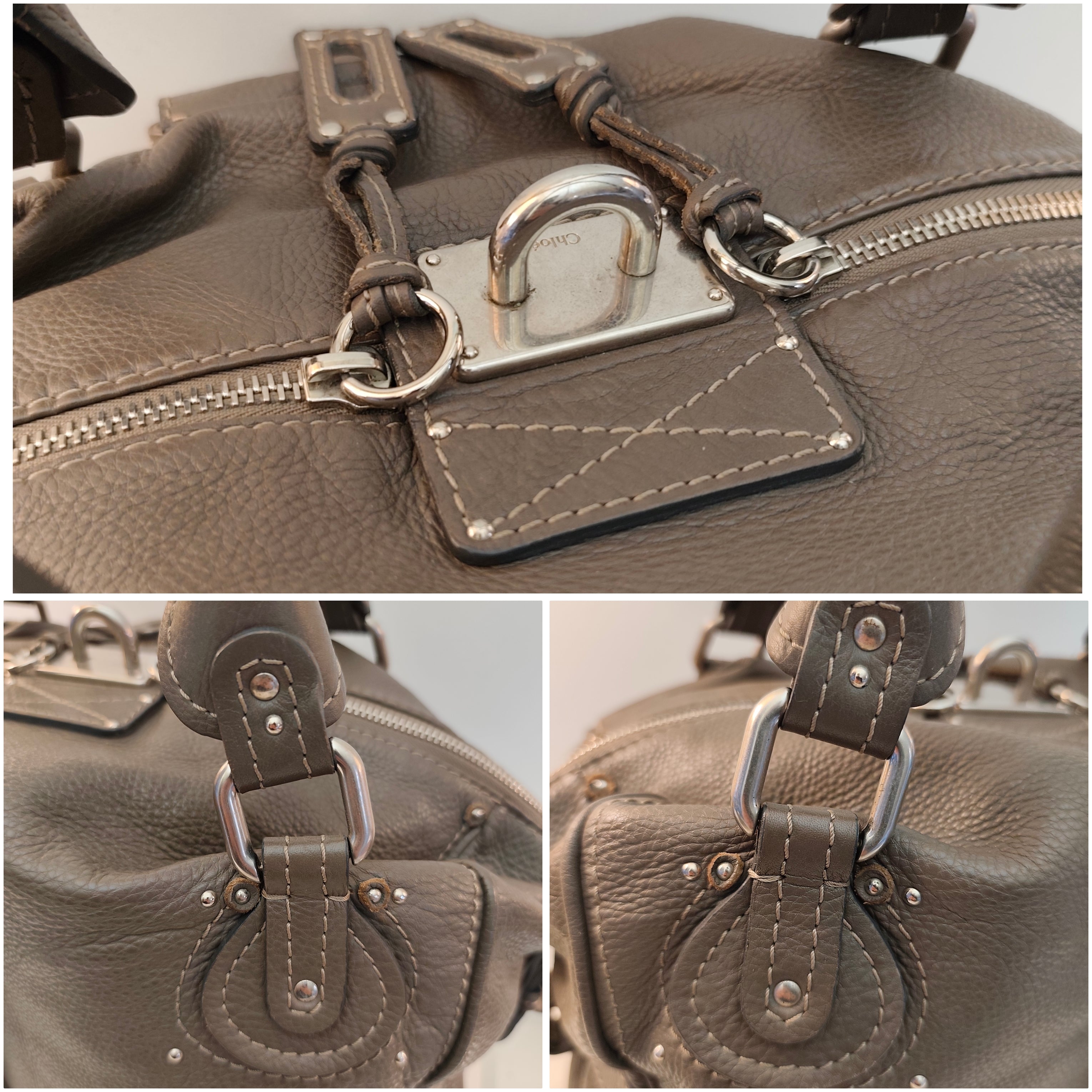 Chloé Paddington Borsa a Spalla Grande in Pelle