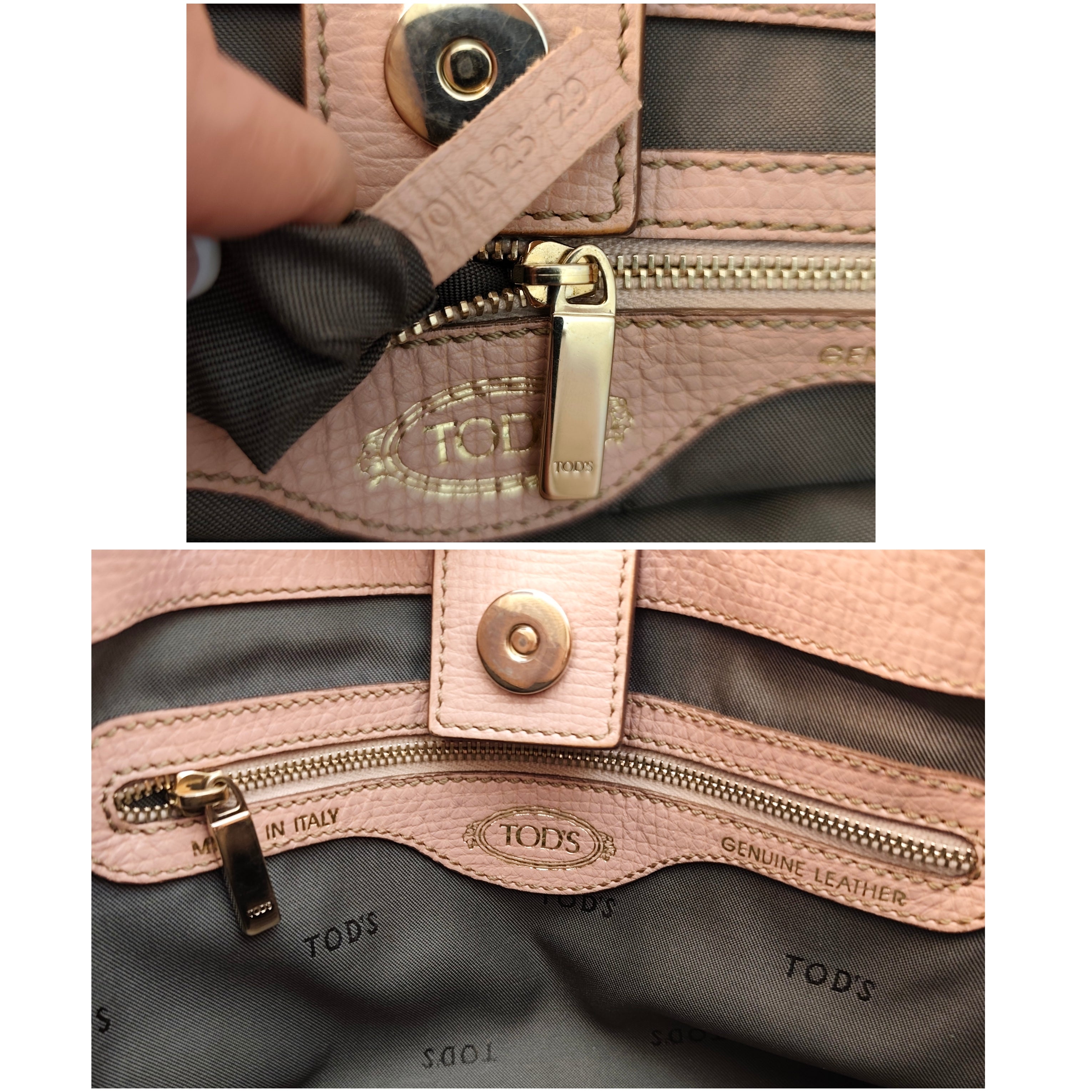 Tod's - “D-Styling Bag” – Borsa Tote a Spalla con Tracolla in Pelle