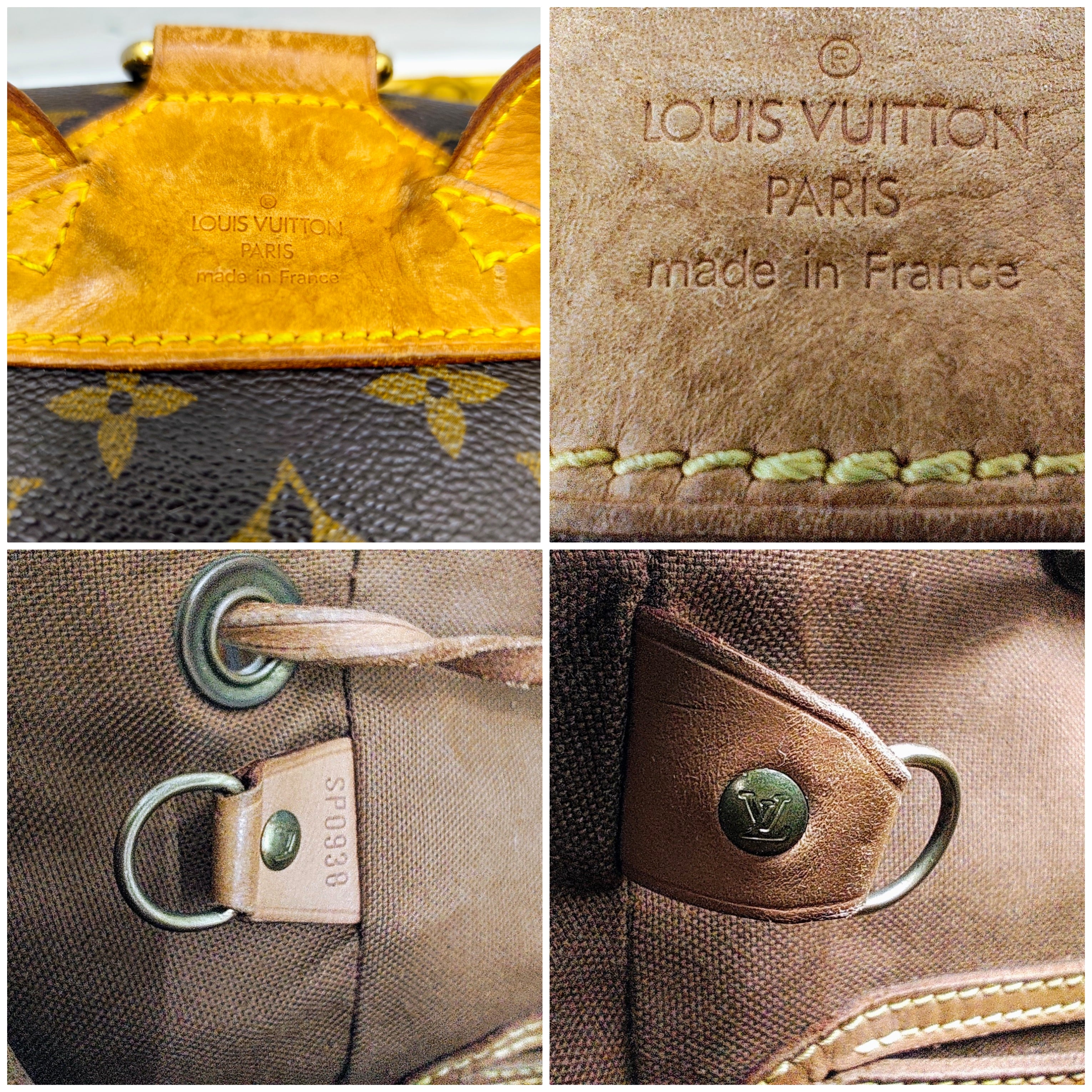 Louis Vuitton - Zaino MONTSOURIS MM – Monogram Vintage