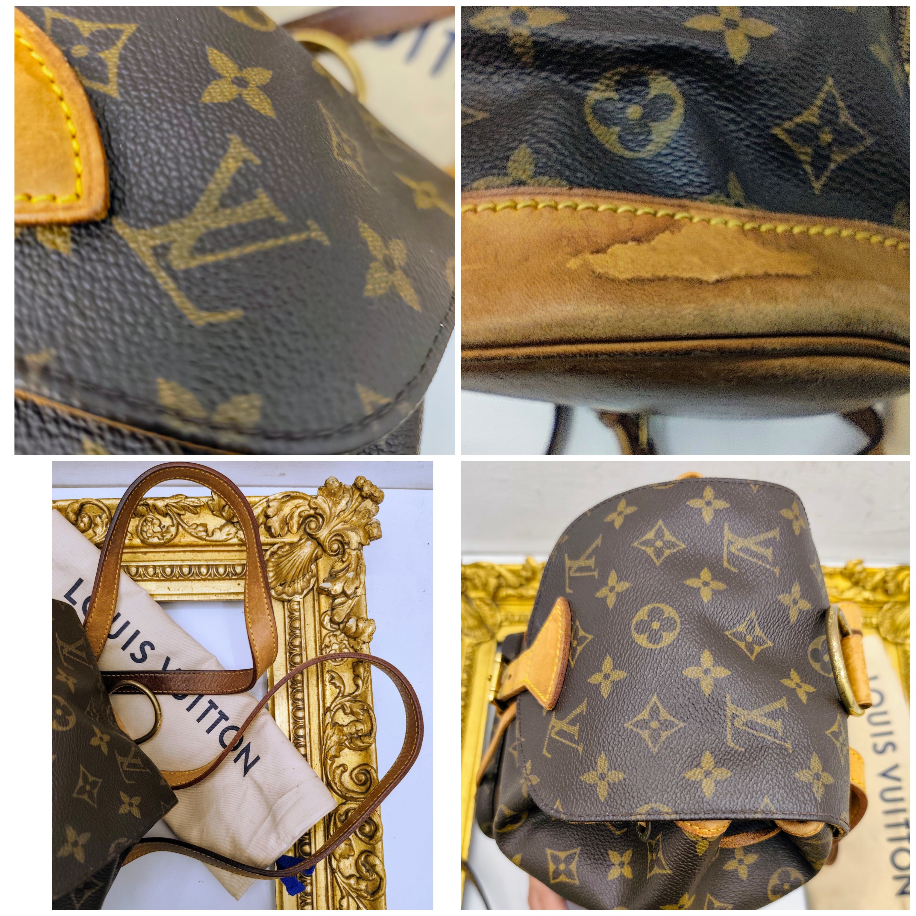 Louis Vuitton - Zaino MONTSOURIS MM – Monogram Vintage