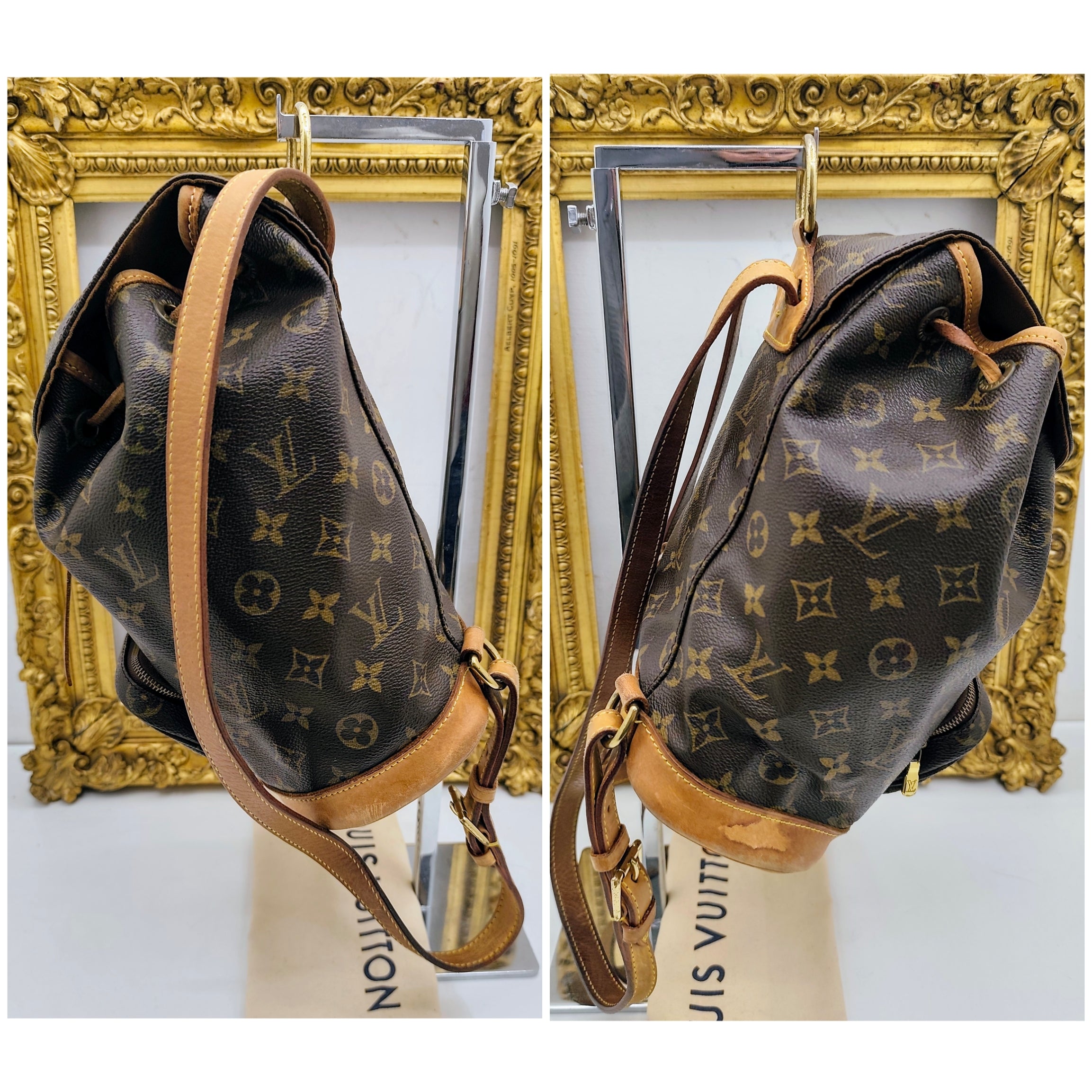 Louis Vuitton - Zaino MONTSOURIS MM – Monogram Vintage