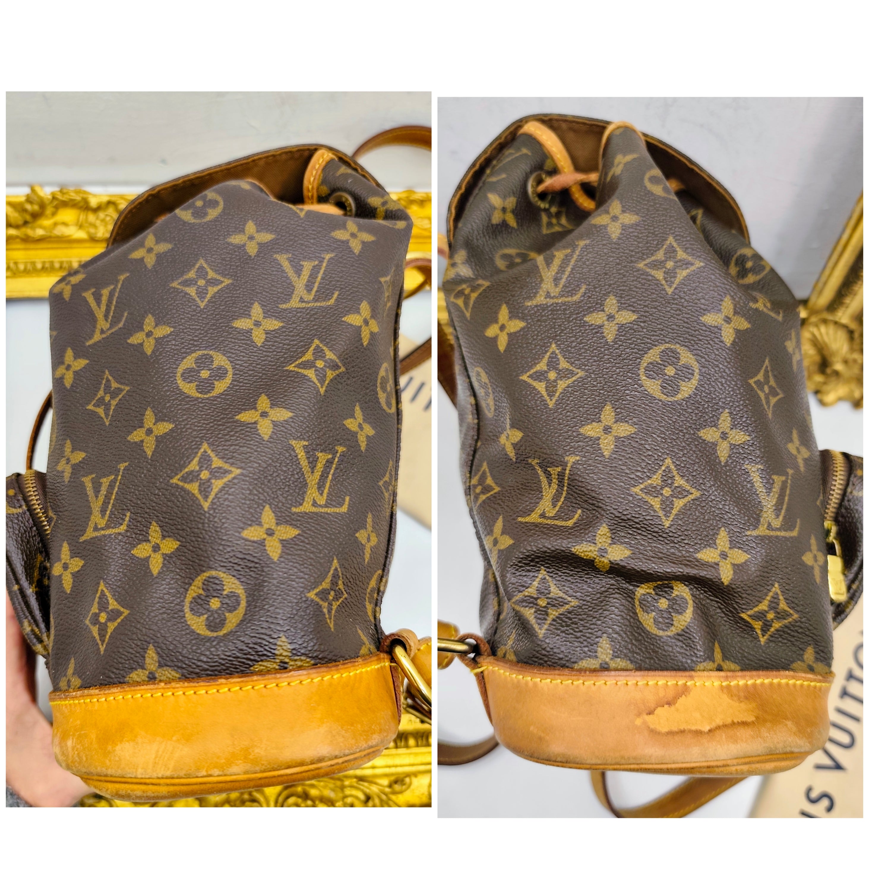 Louis Vuitton - Zaino MONTSOURIS MM – Monogram Vintage
