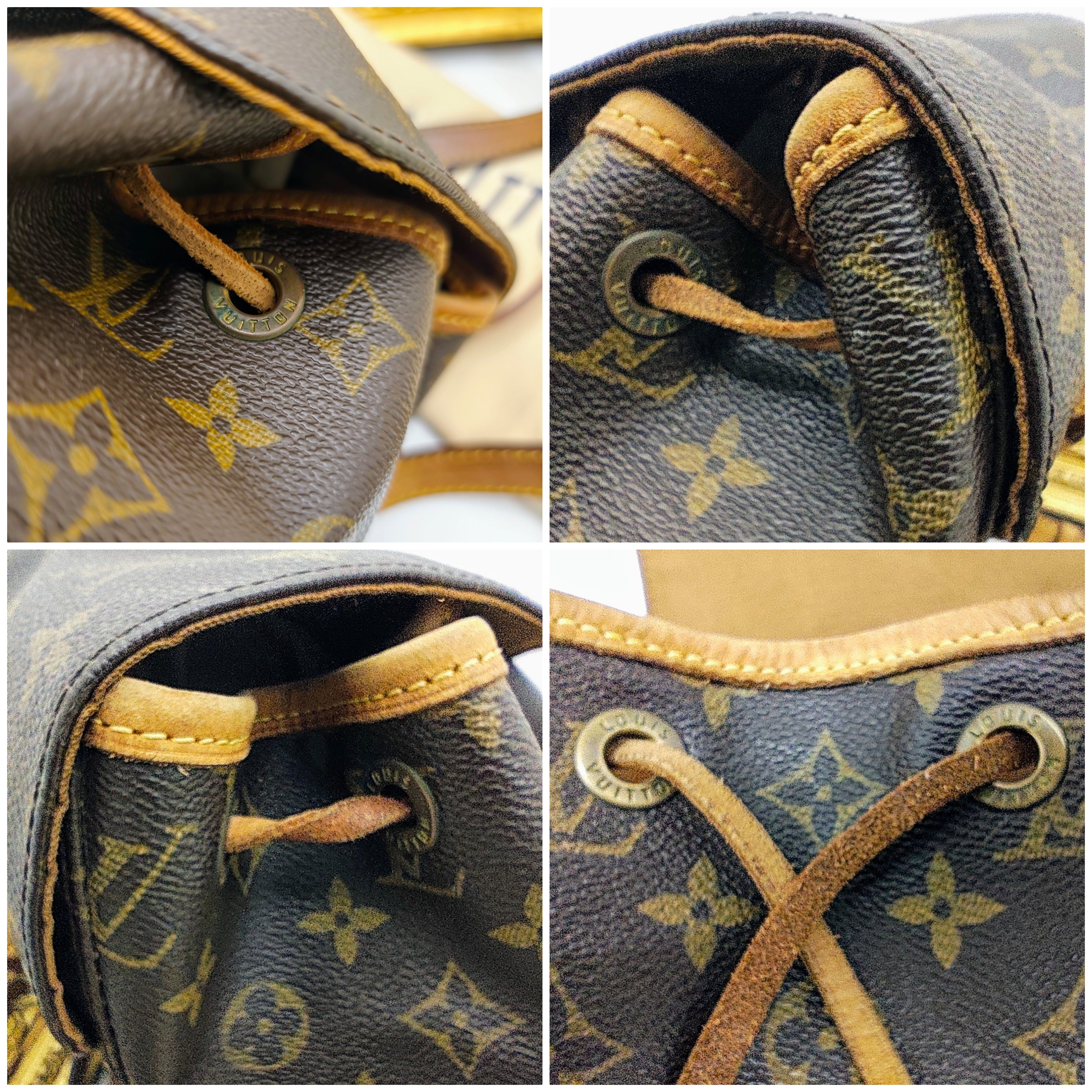 Louis Vuitton - Zaino MONTSOURIS MM – Monogram Vintage