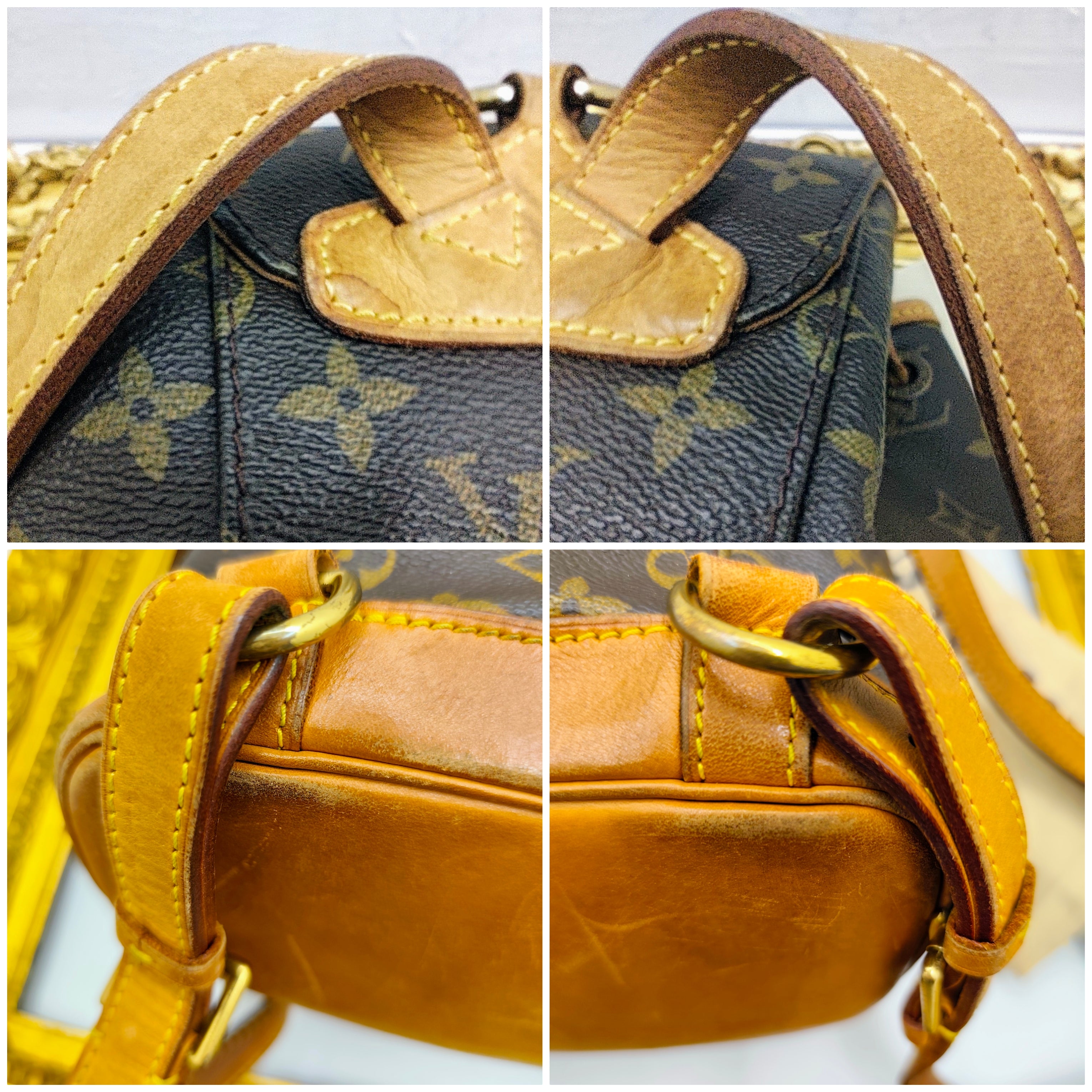 Louis Vuitton - Zaino MONTSOURIS MM – Monogram Vintage
