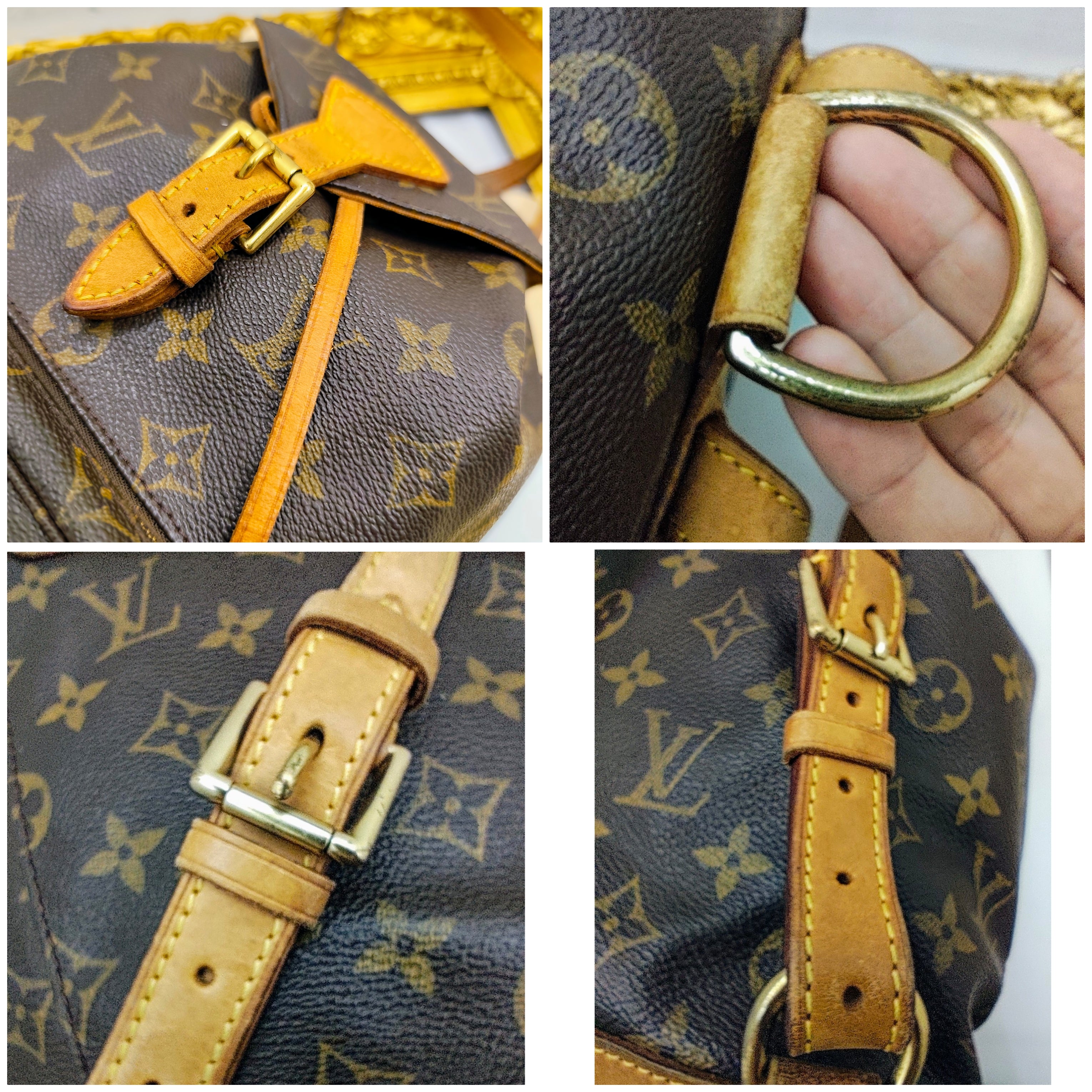 Louis Vuitton - Zaino MONTSOURIS MM – Monogram Vintage
