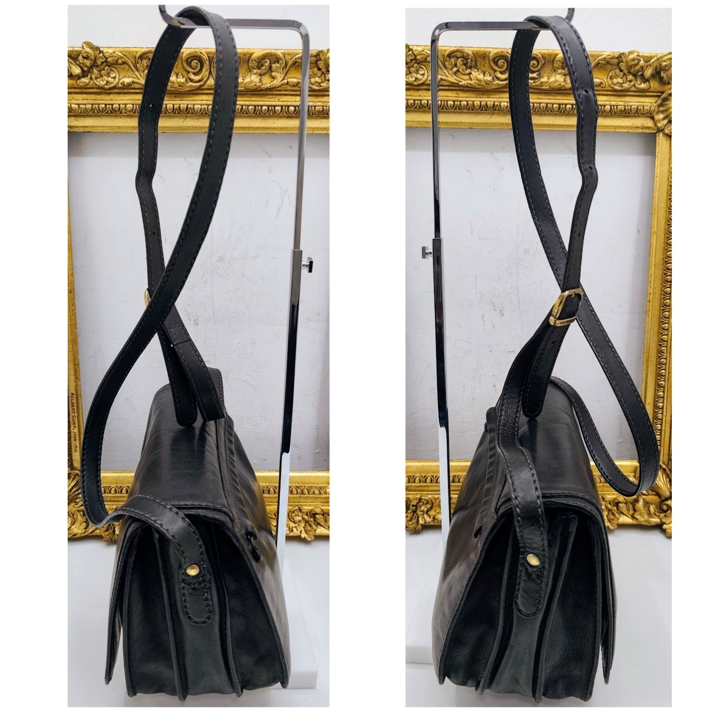 The Bridge – Postina Camera Bag Pelle Nera Linea Story