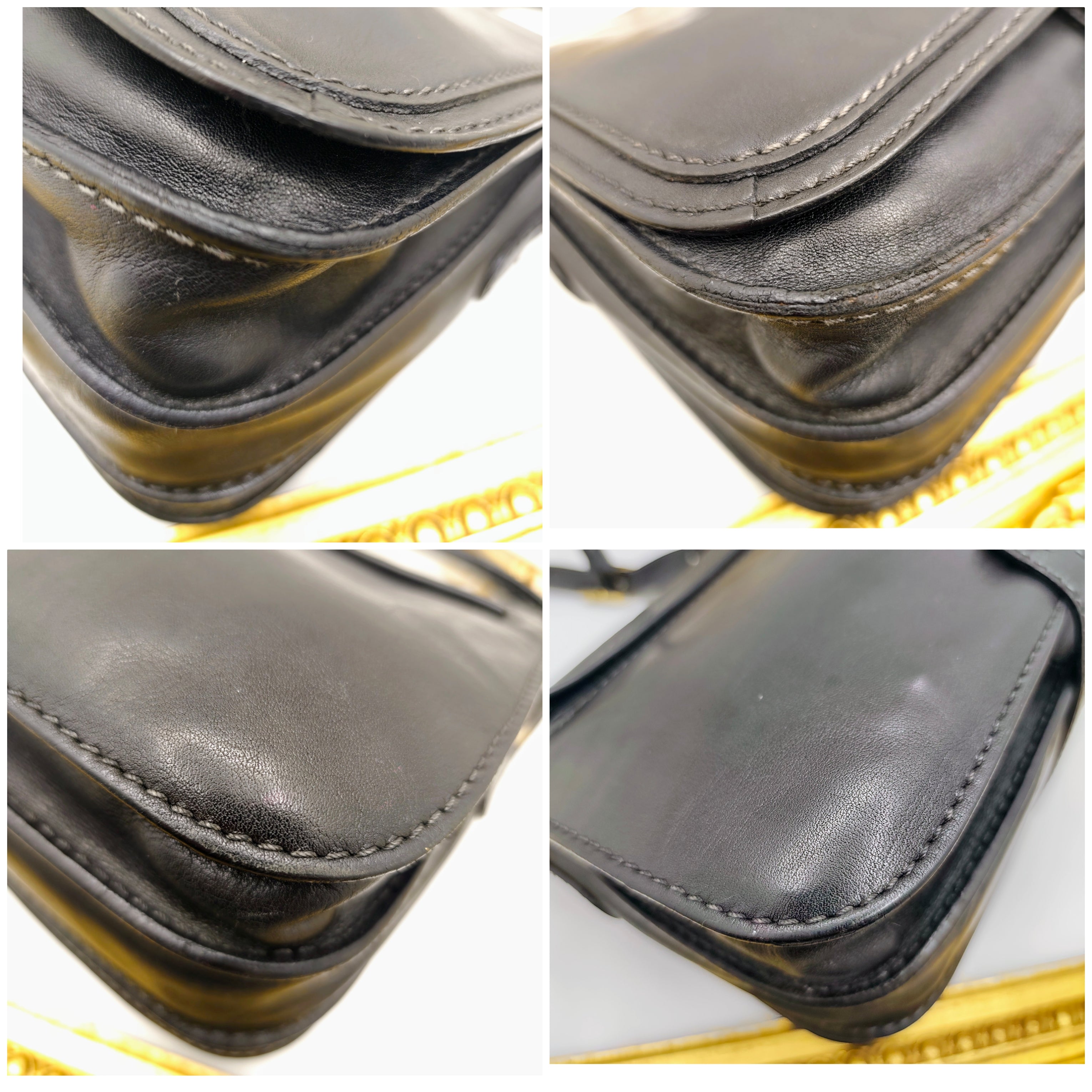 The Bridge – Postina Camera Bag Pelle Nera Linea Story
