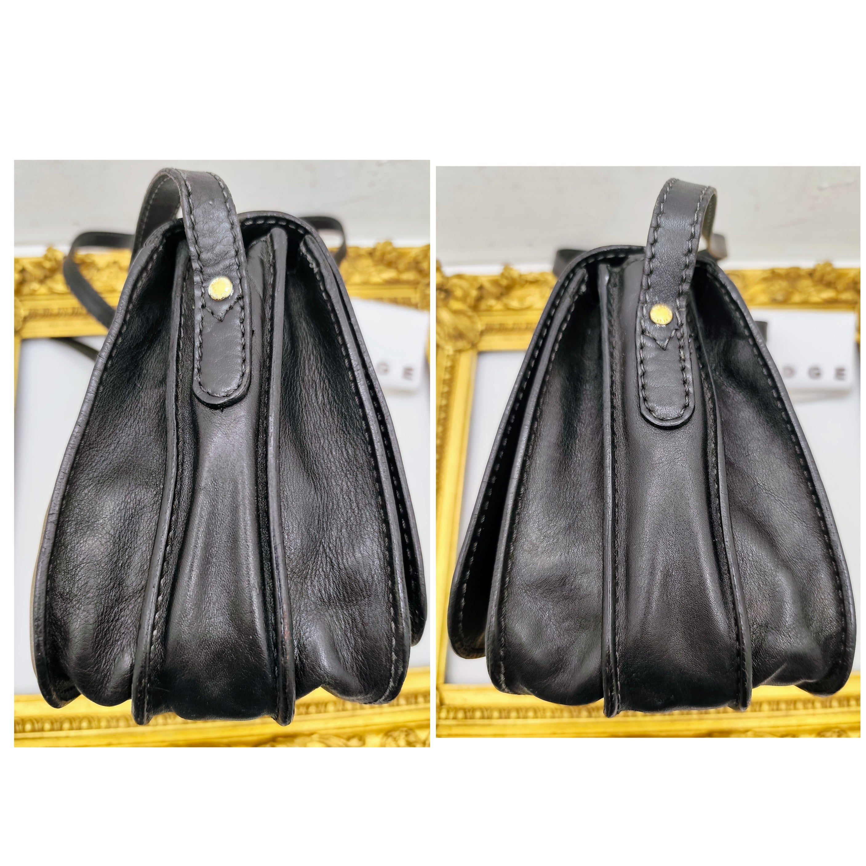 The Bridge – Postina Camera Bag Pelle Nera Linea Story