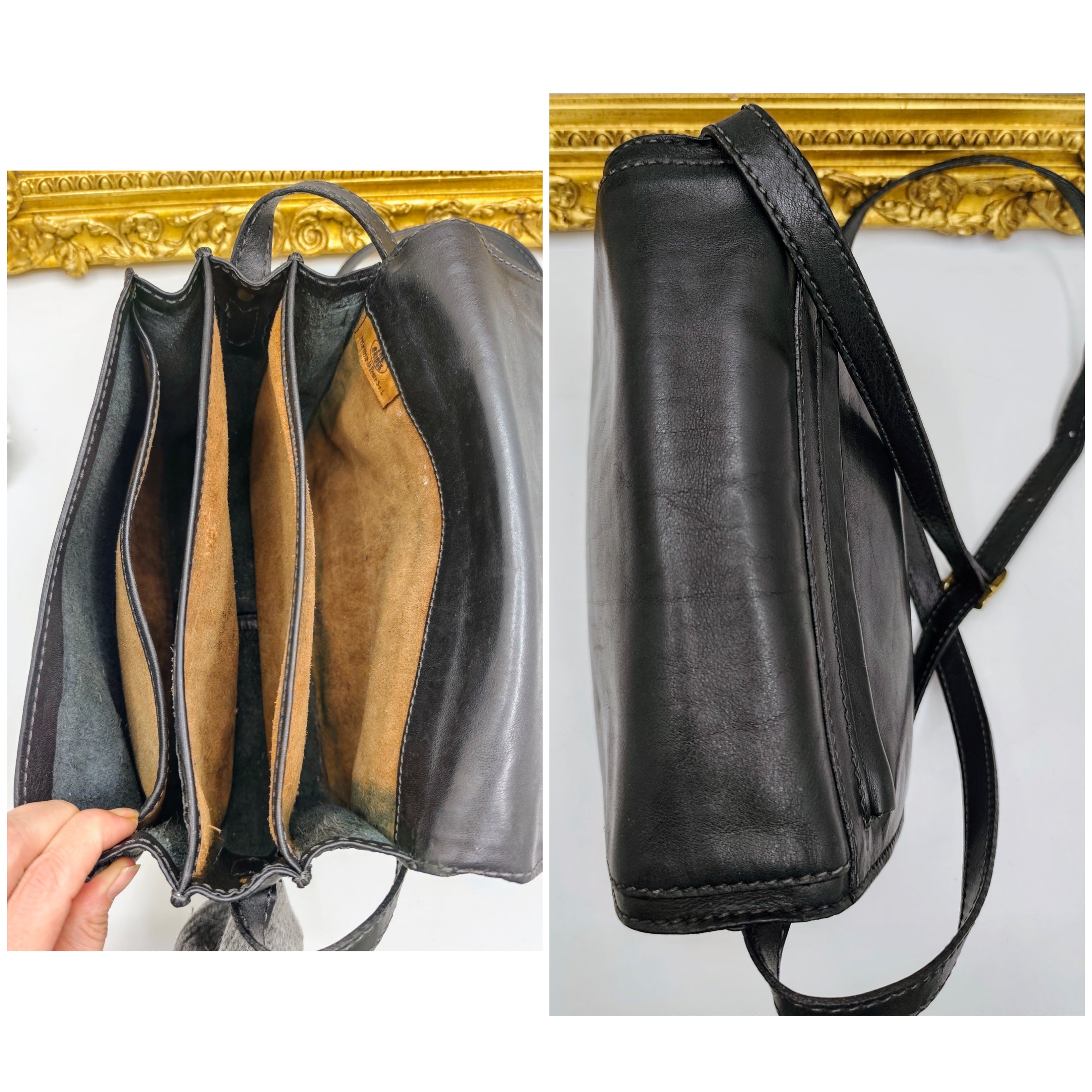 The Bridge – Postina Camera Bag Pelle Nera Linea Story