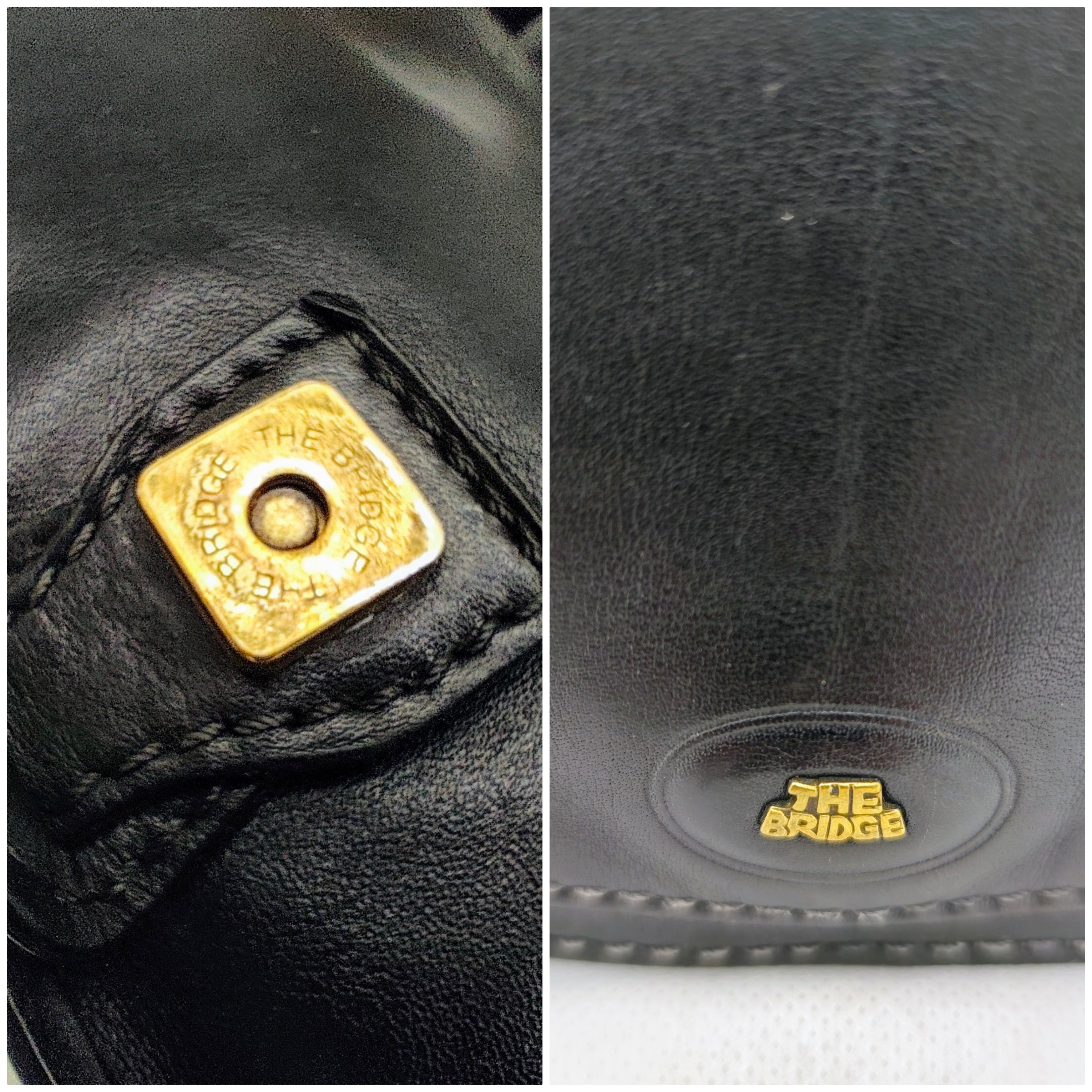 The Bridge – Postina Camera Bag Pelle Nera Linea Story